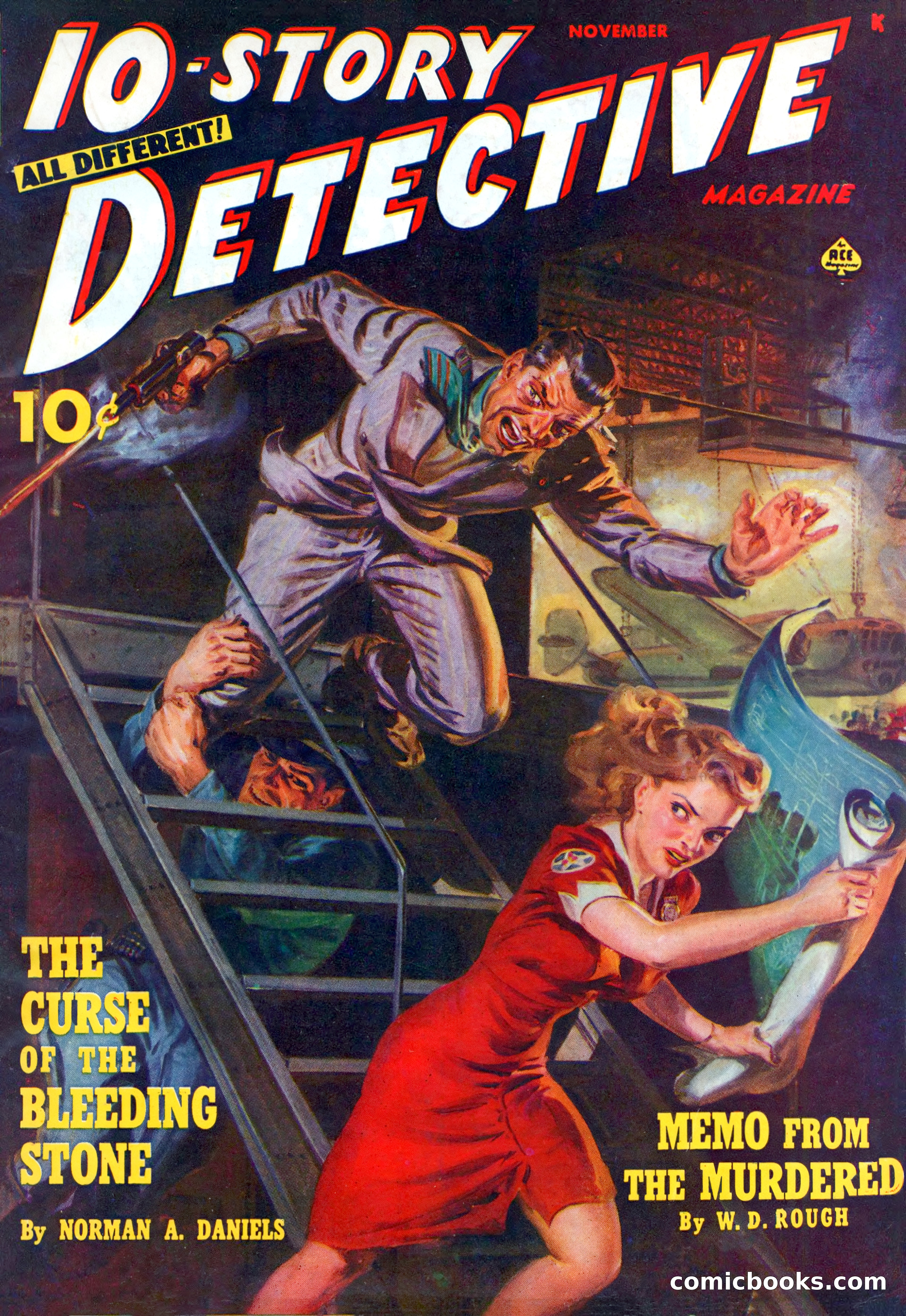 10-Story Detective, November 1942 — page 1 of 116