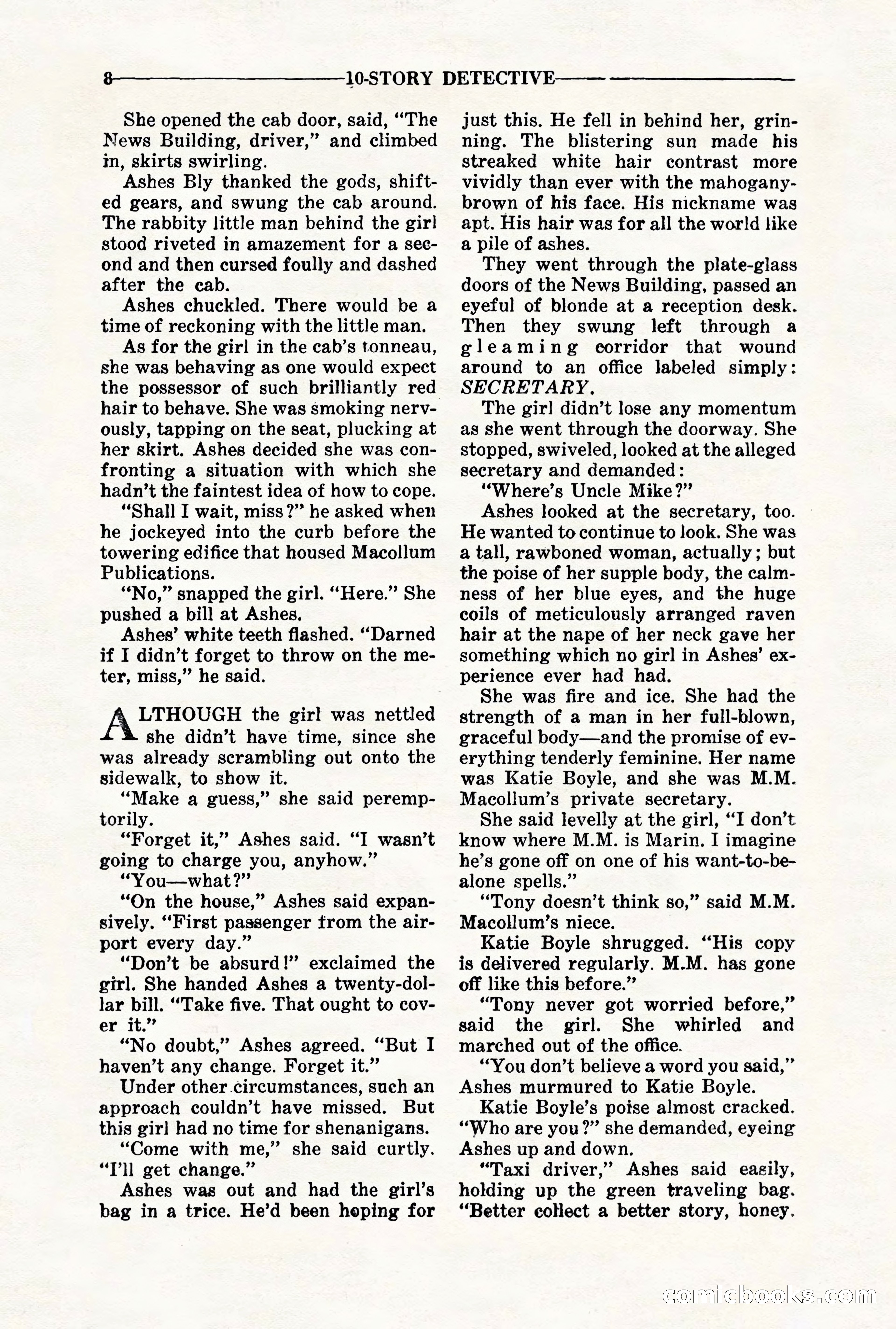 10-Story Detective, November 1942 — page 10 of 116