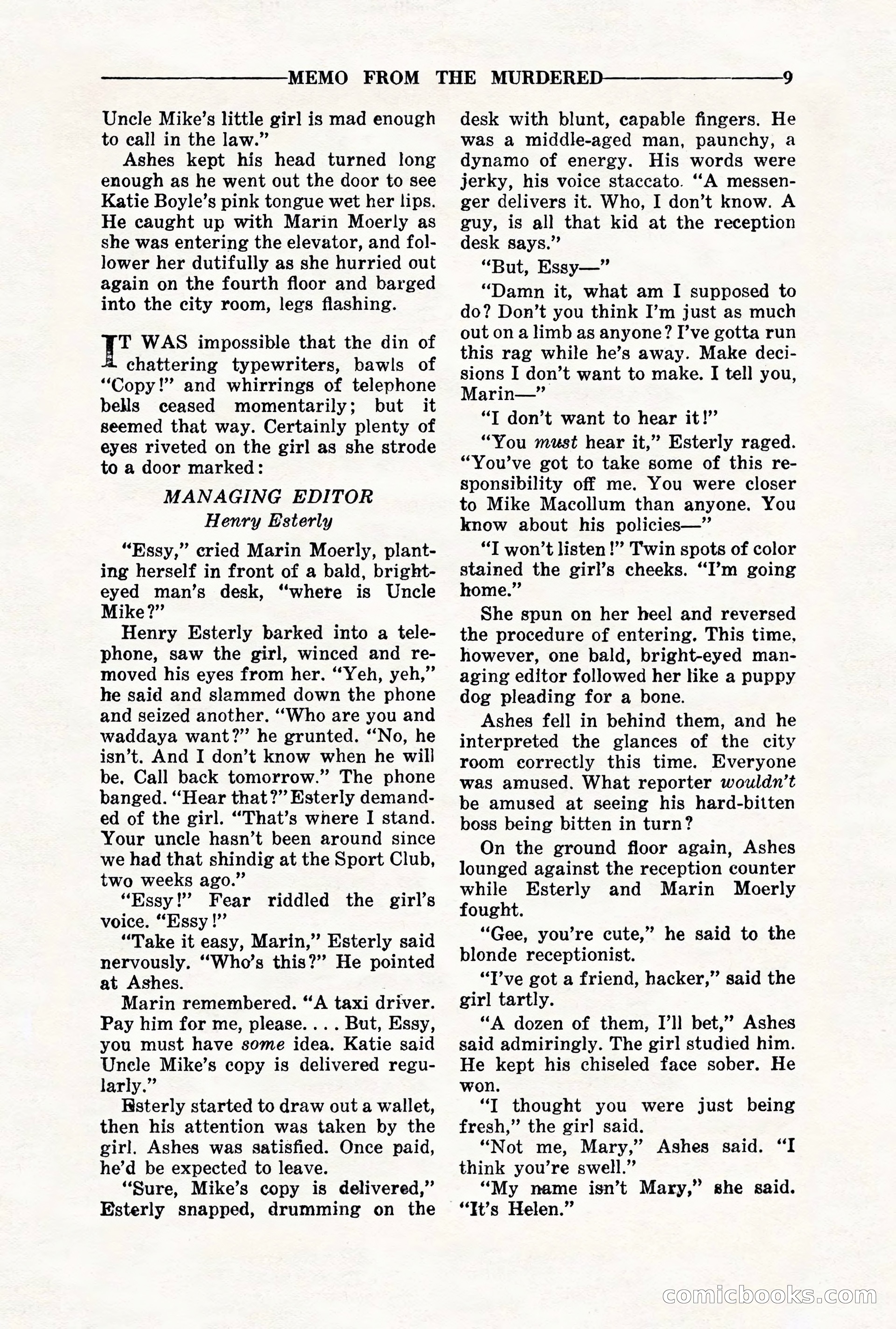 10-Story Detective, November 1942 — page 11 of 116