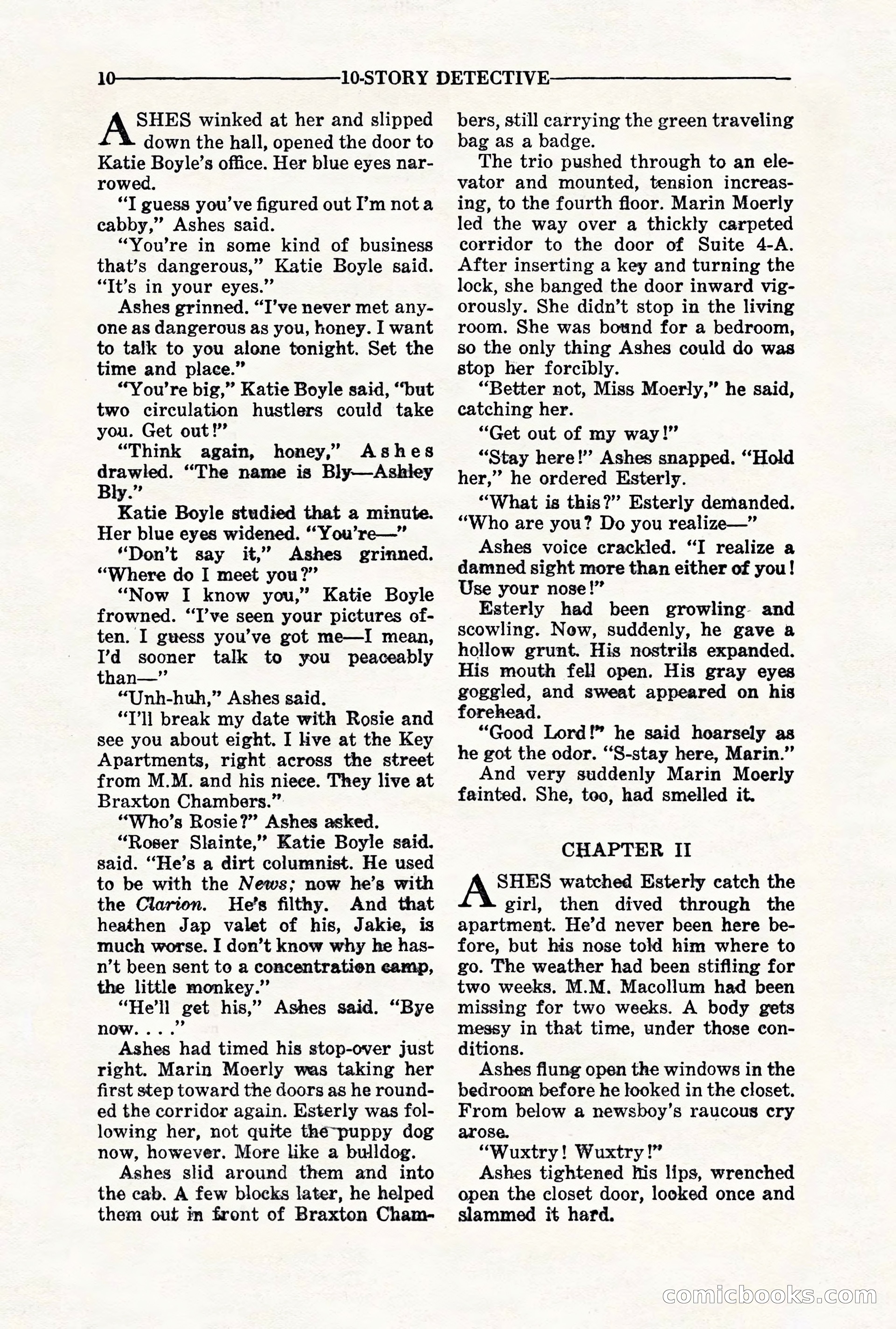 10-Story Detective, November 1942 — page 12 of 116