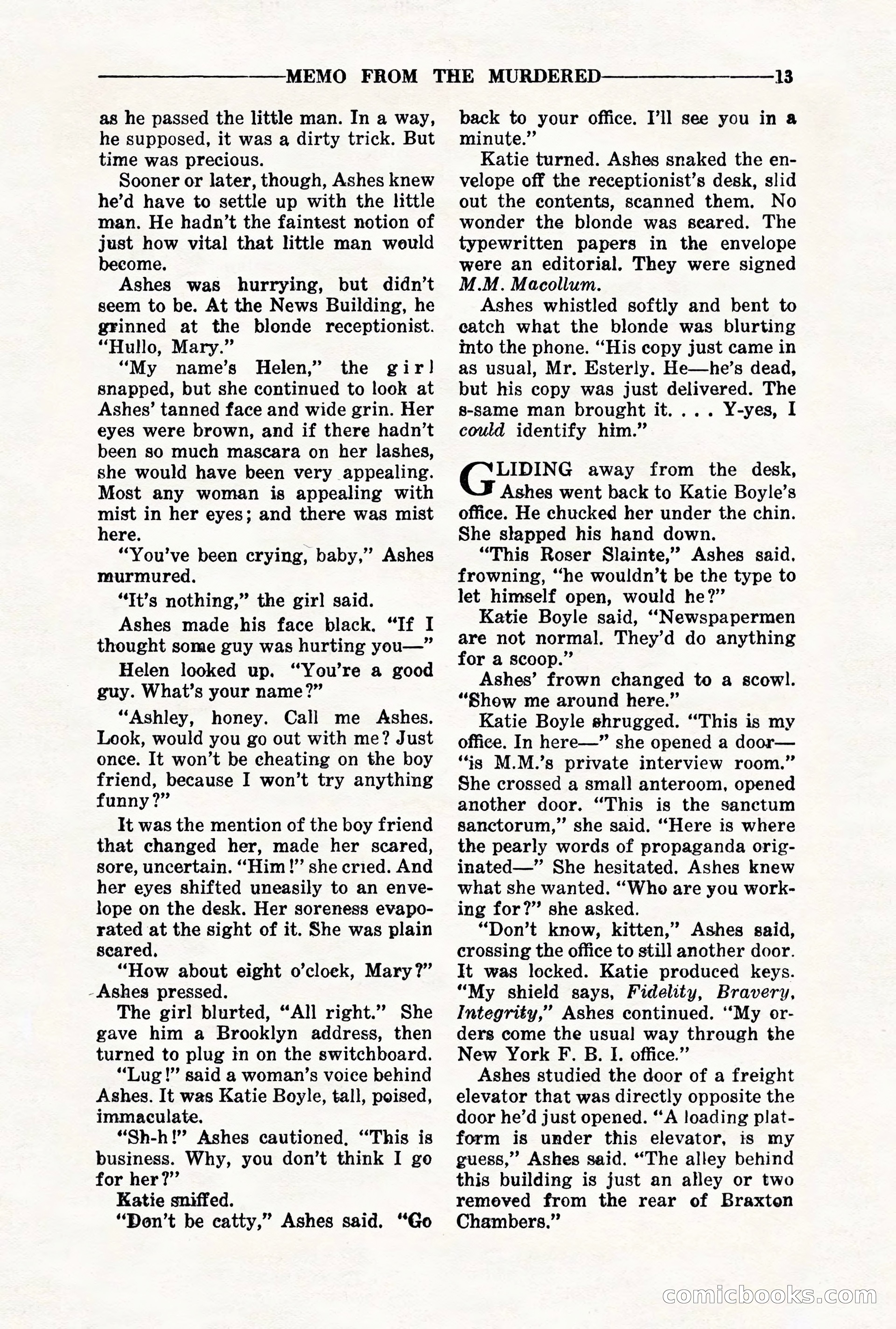 10-Story Detective, November 1942 — page 15 of 116