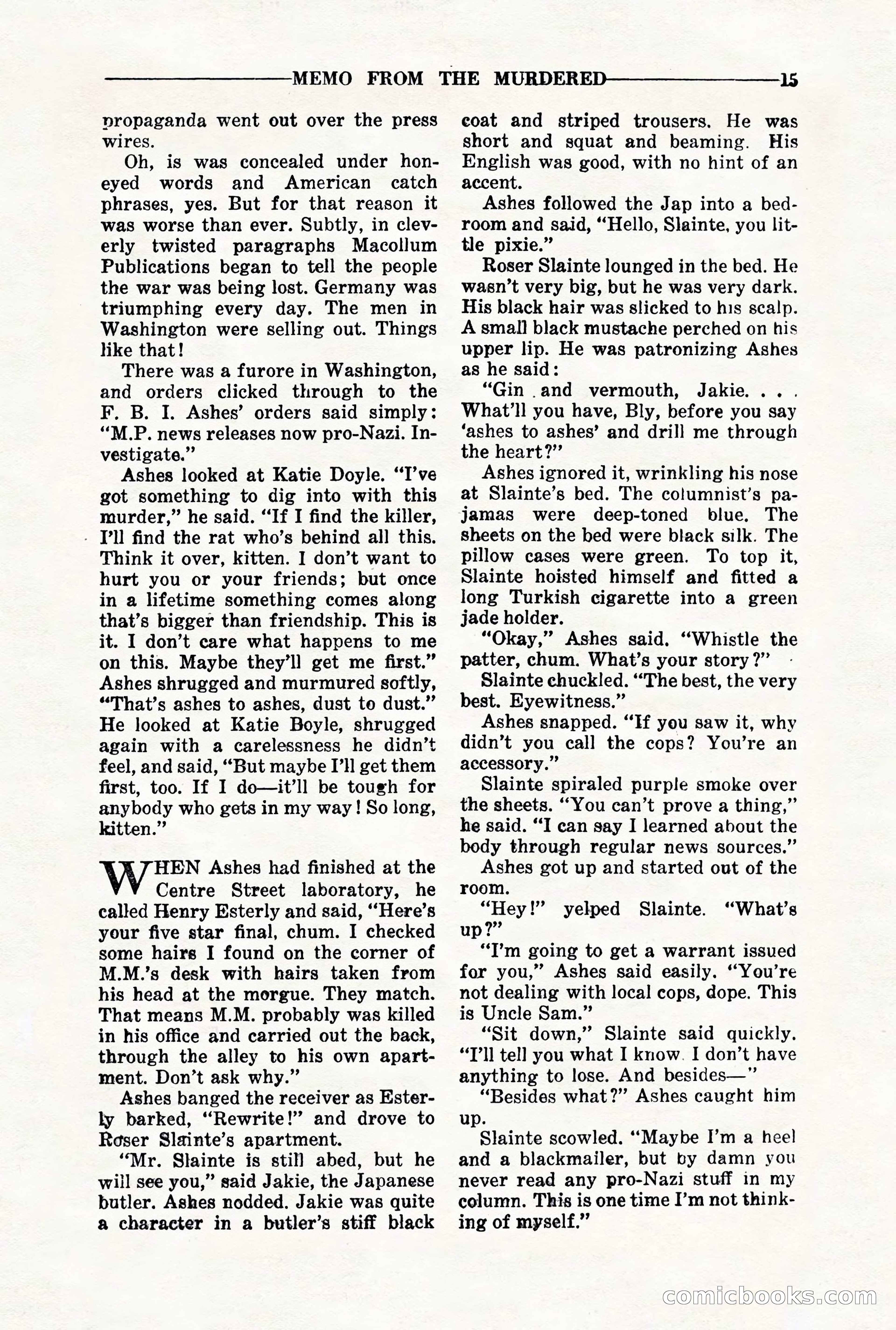 10-Story Detective, November 1942 — page 17 of 116