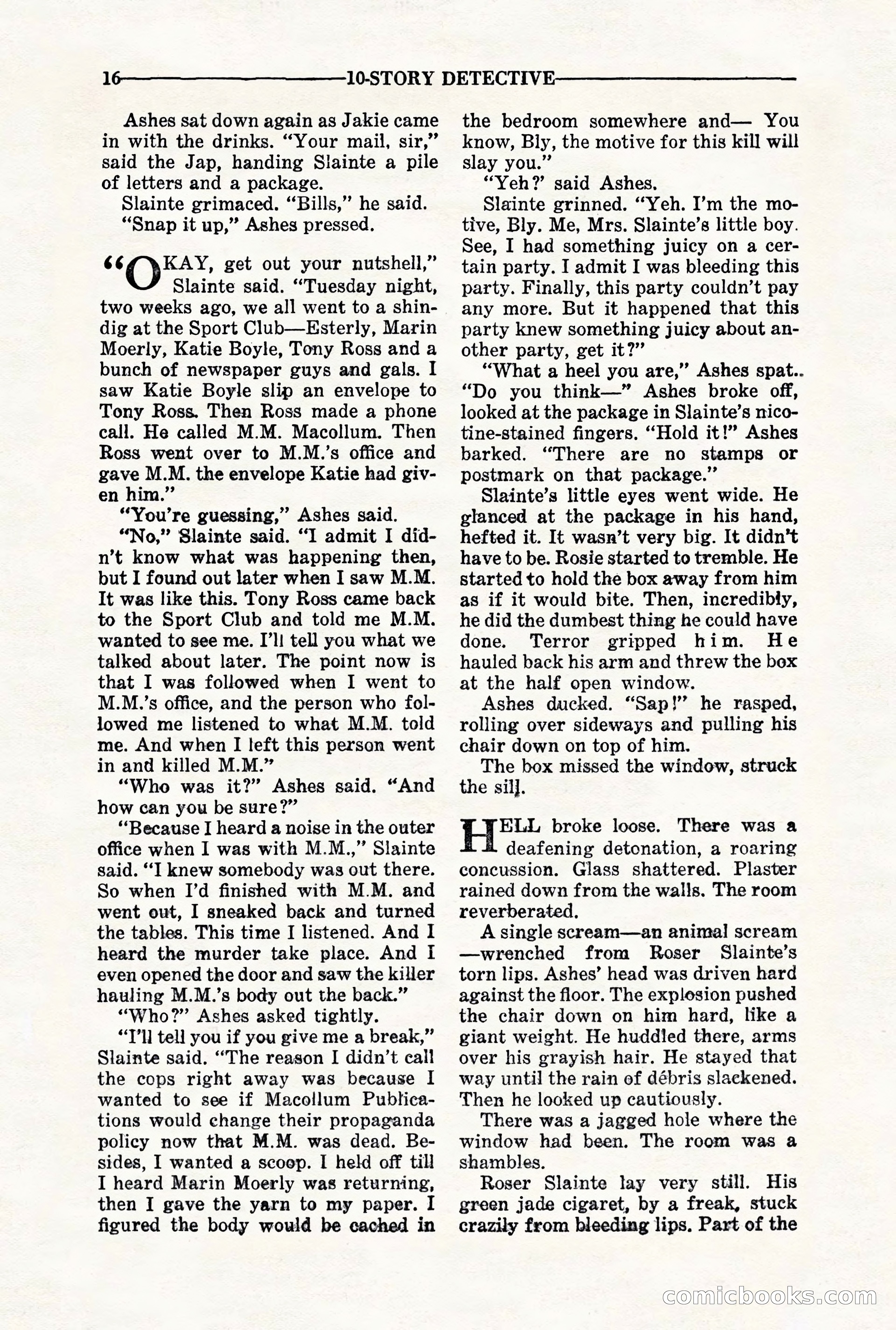 10-Story Detective, November 1942 — page 18 of 116