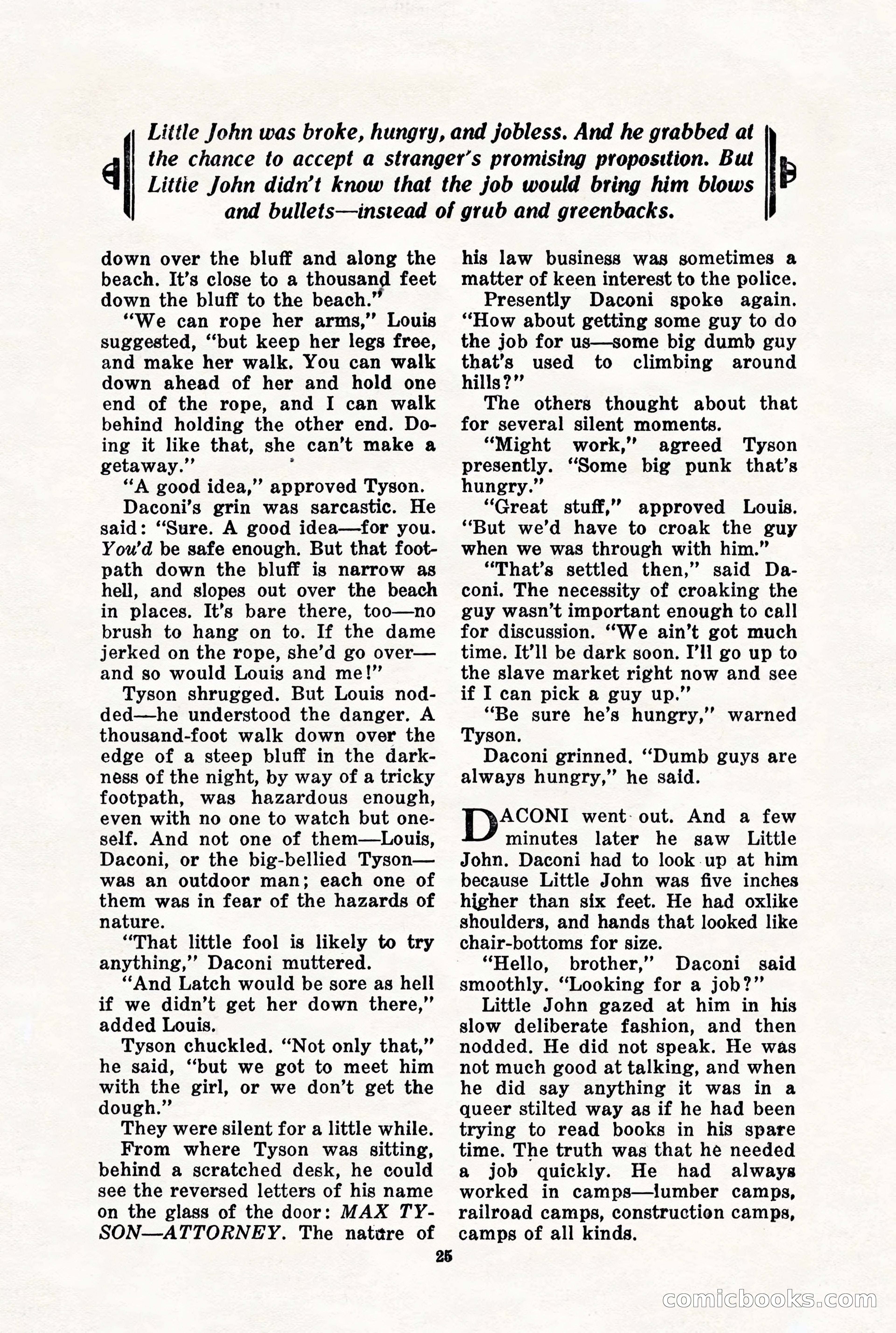 10-Story Detective, November 1942 — page 27 of 116