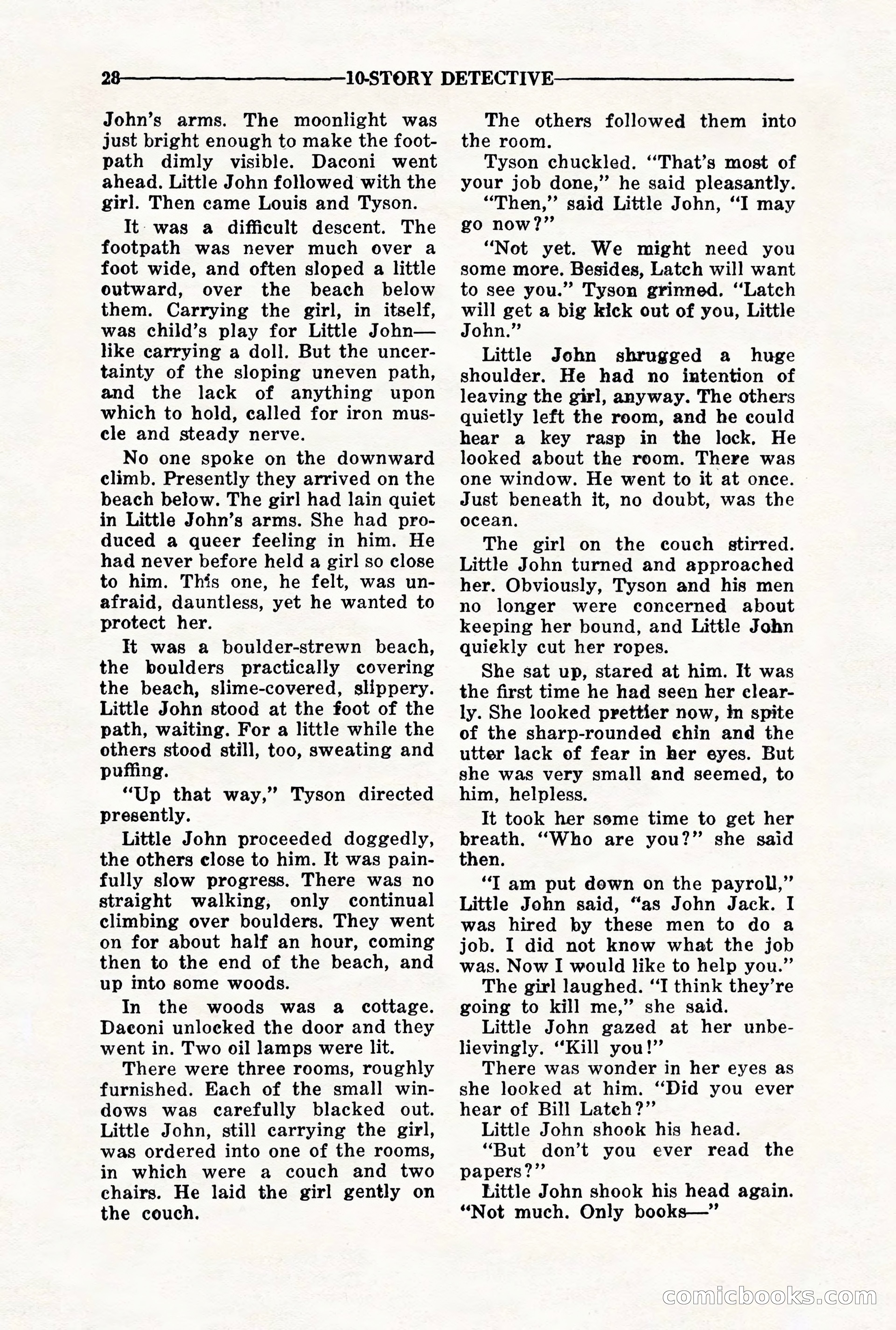 10-Story Detective, November 1942 — page 30 of 116