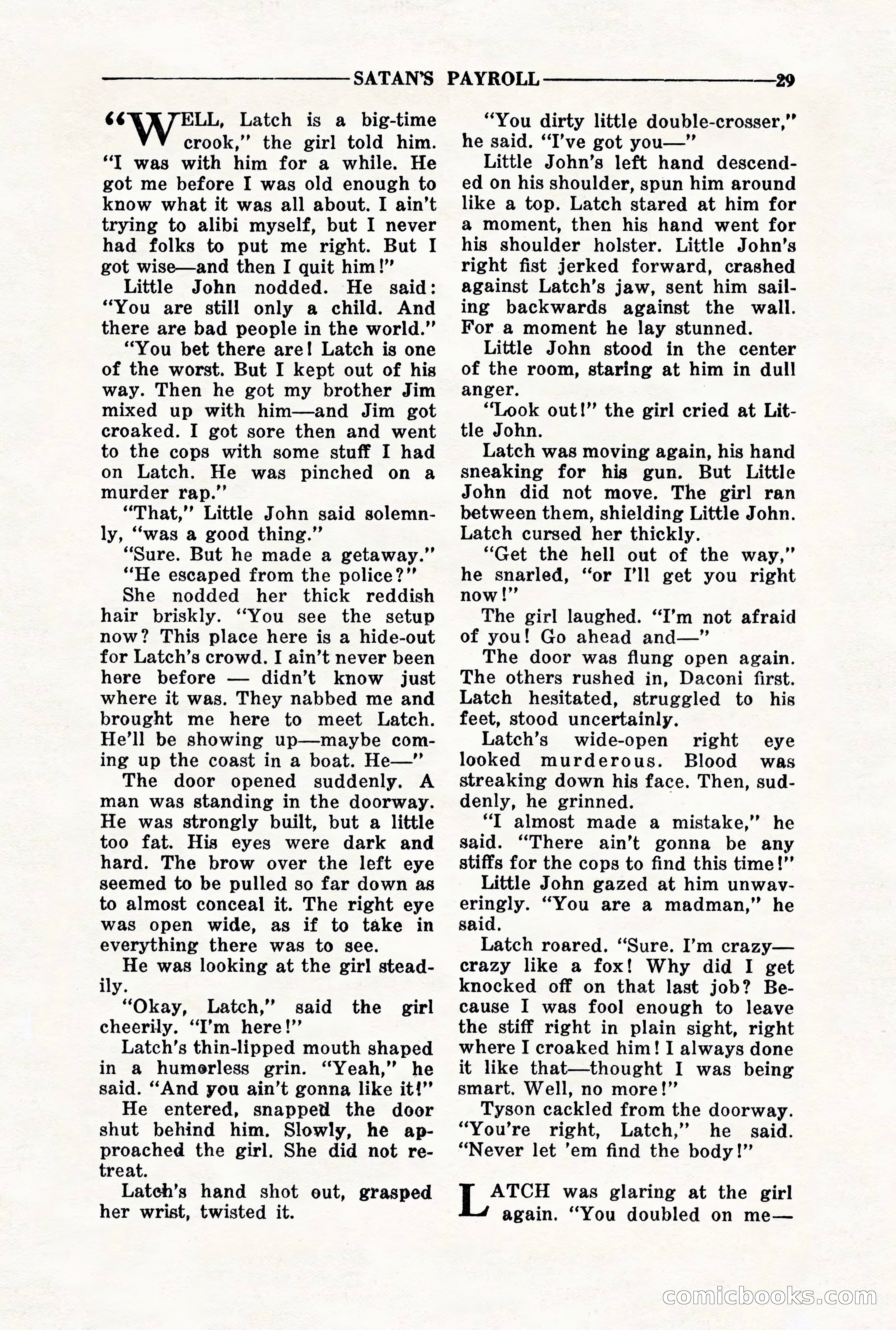10-Story Detective, November 1942 — page 31 of 116