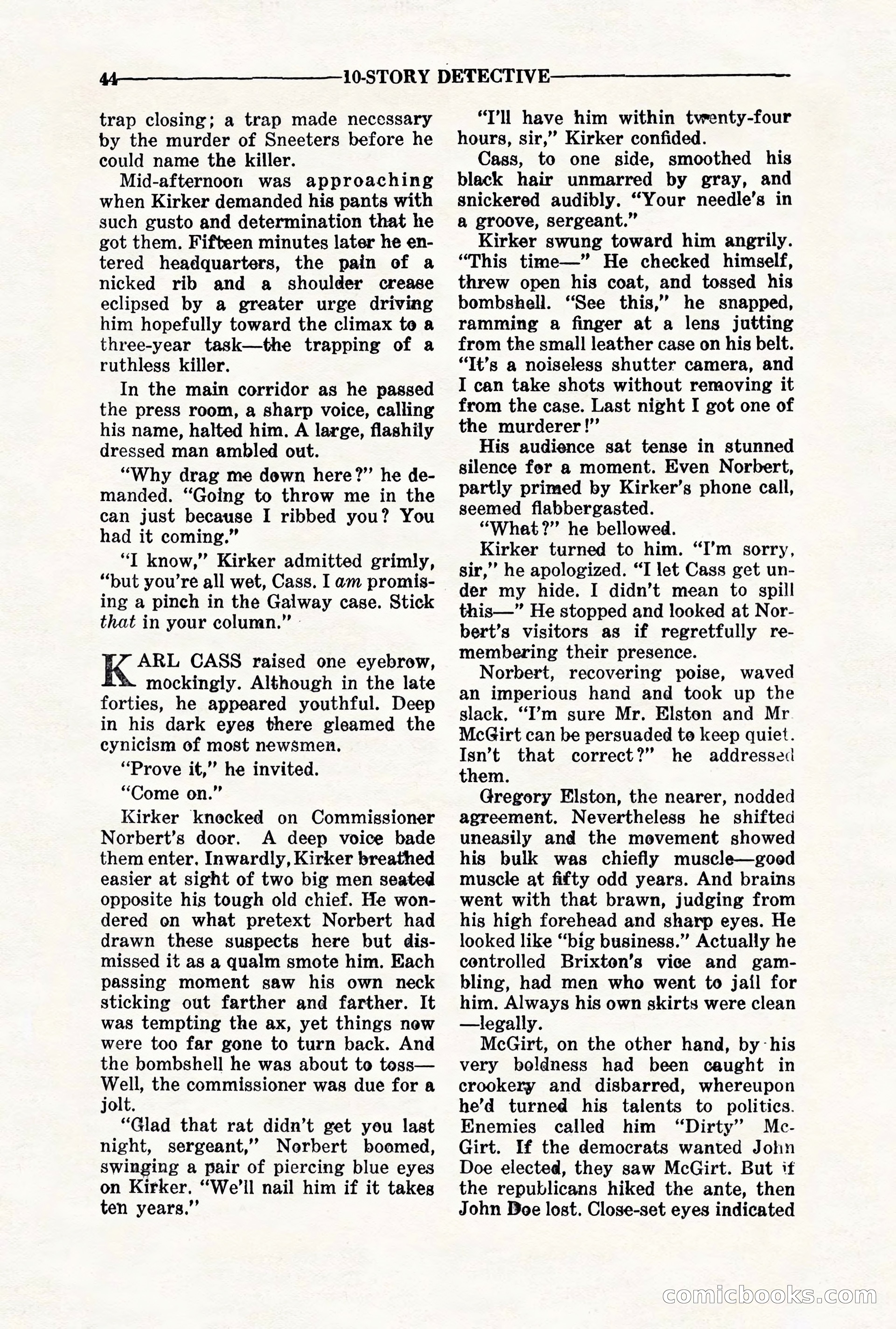 10-Story Detective, November 1942 — page 46 of 116