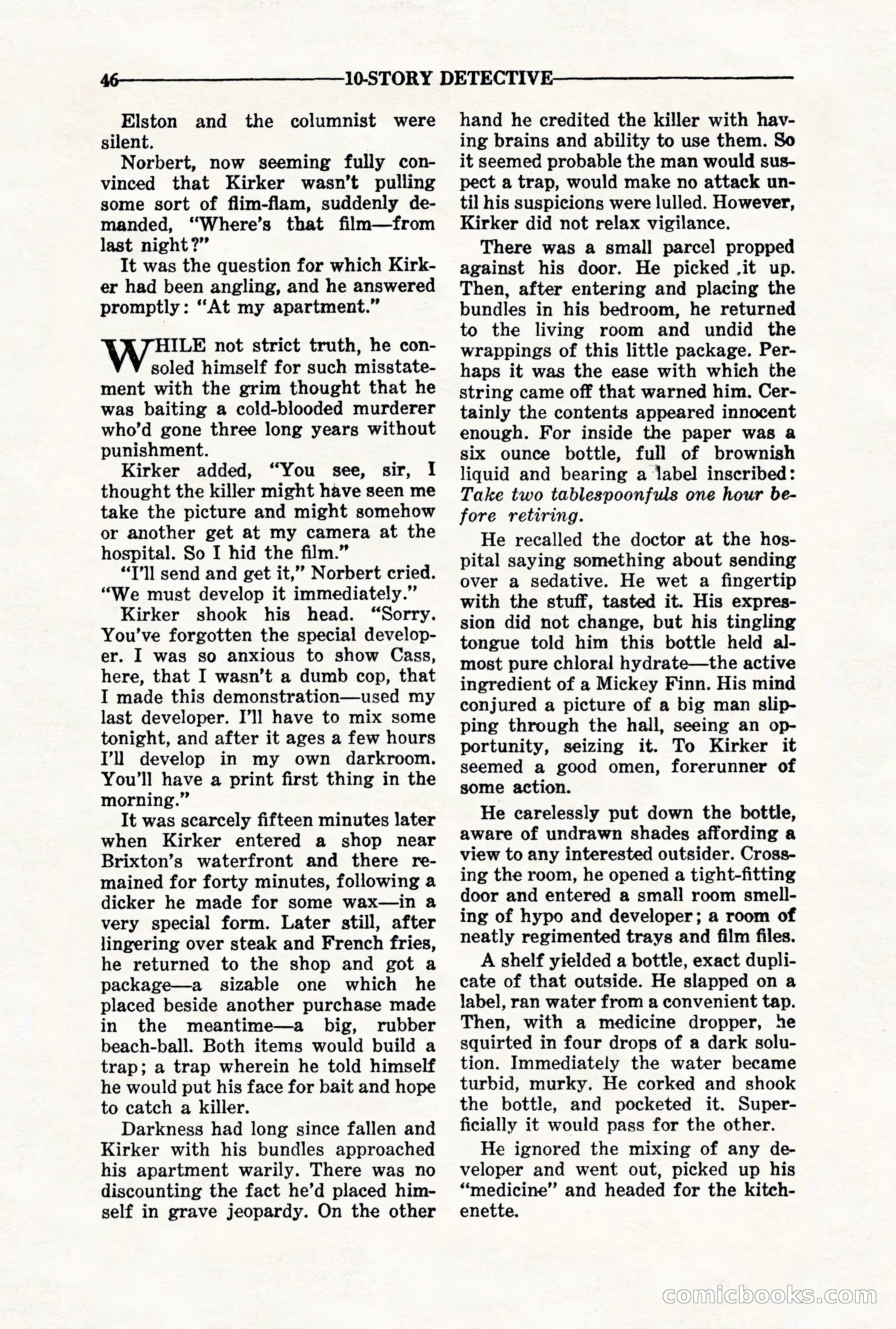 10-Story Detective, November 1942 — page 48 of 116