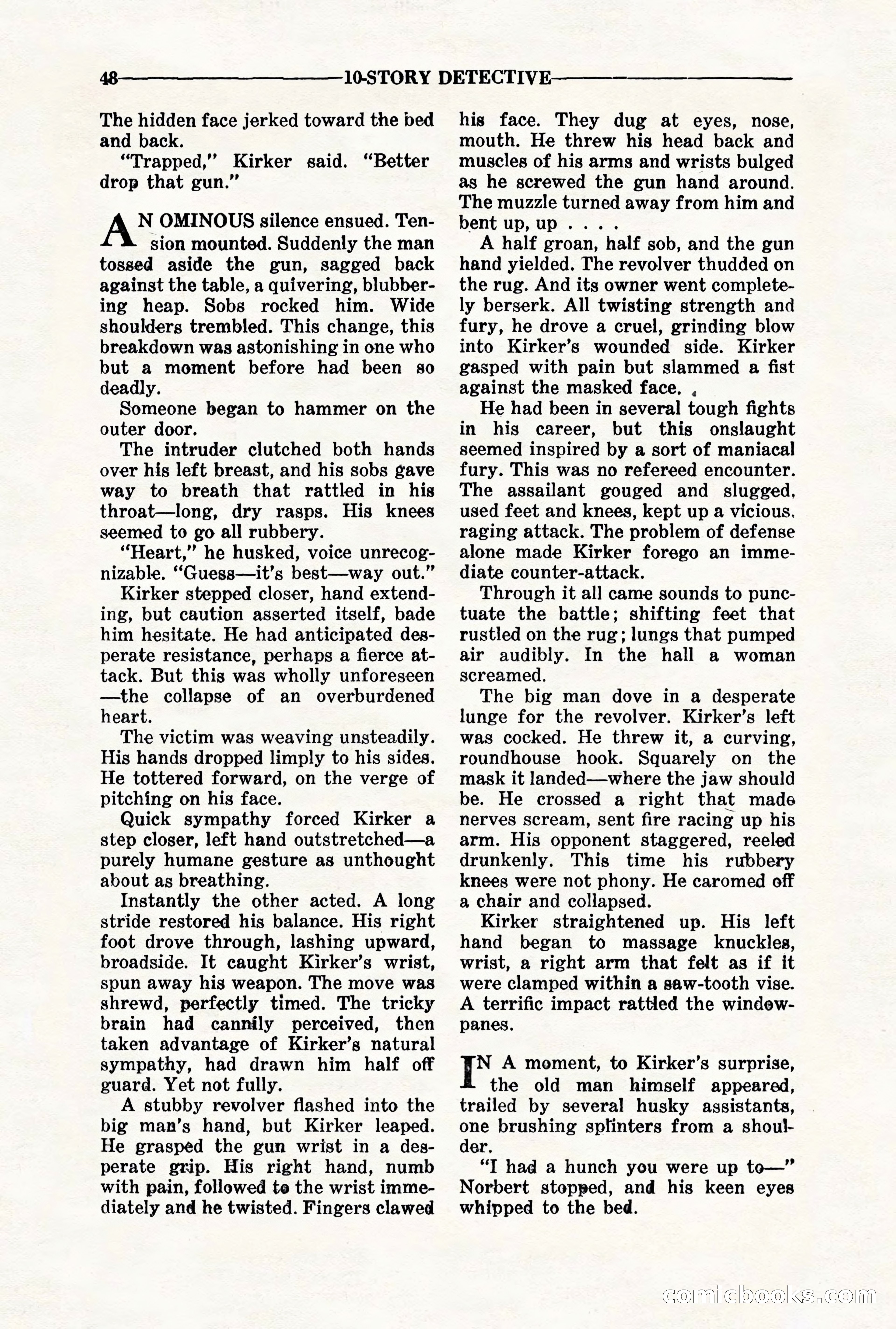 10-Story Detective, November 1942 — page 50 of 116