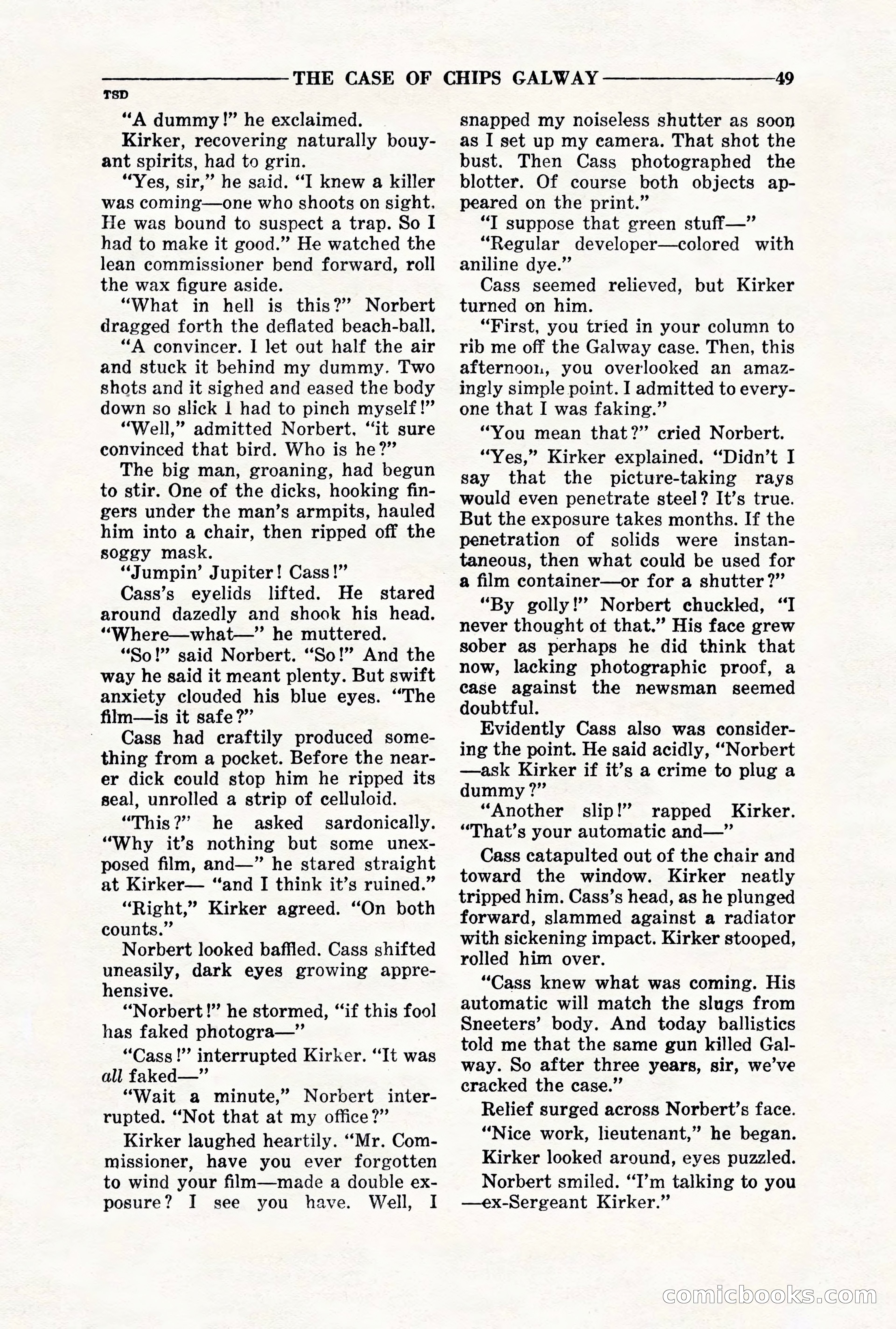10-Story Detective, November 1942 — page 51 of 116