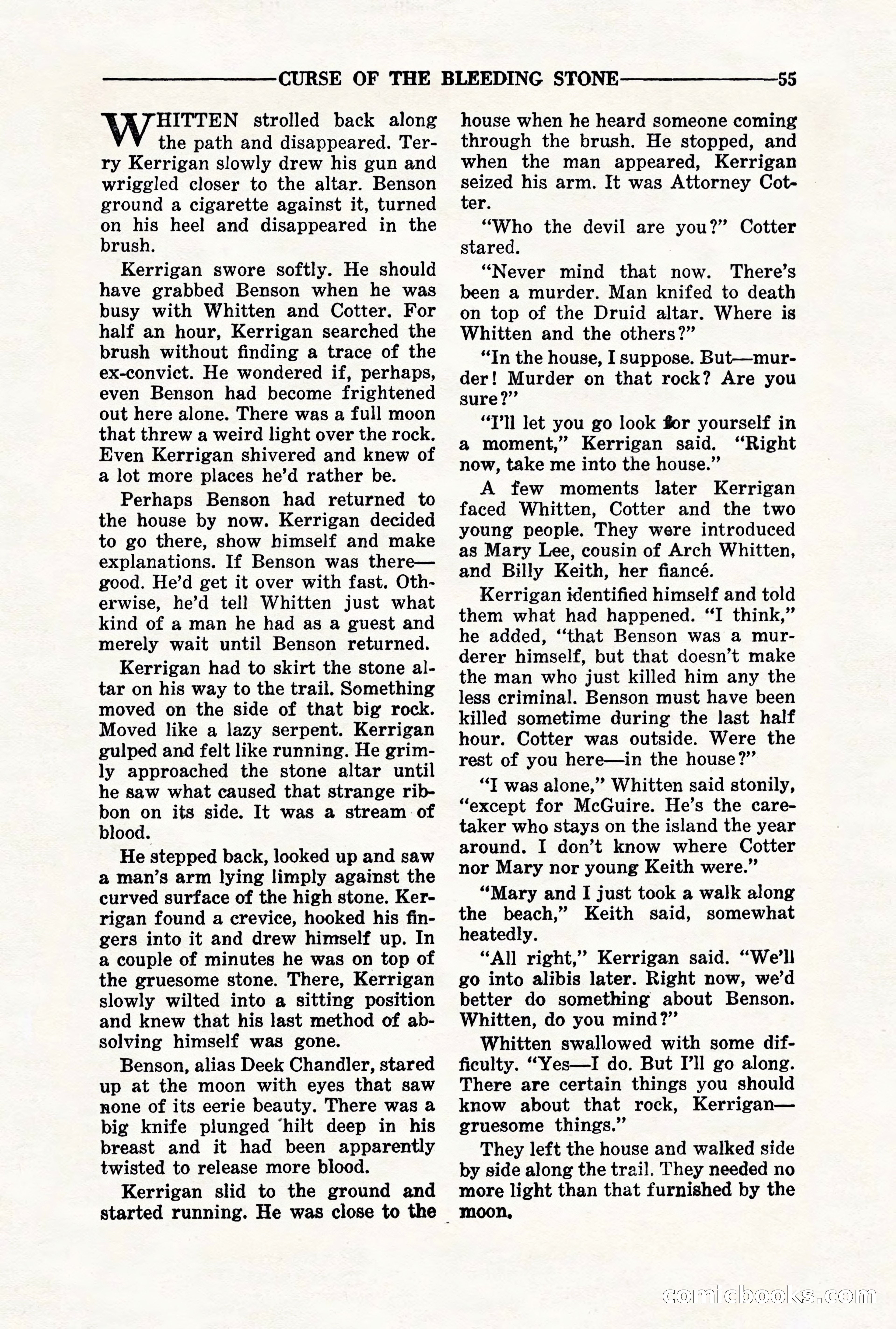 10-Story Detective, November 1942 — page 57 of 116