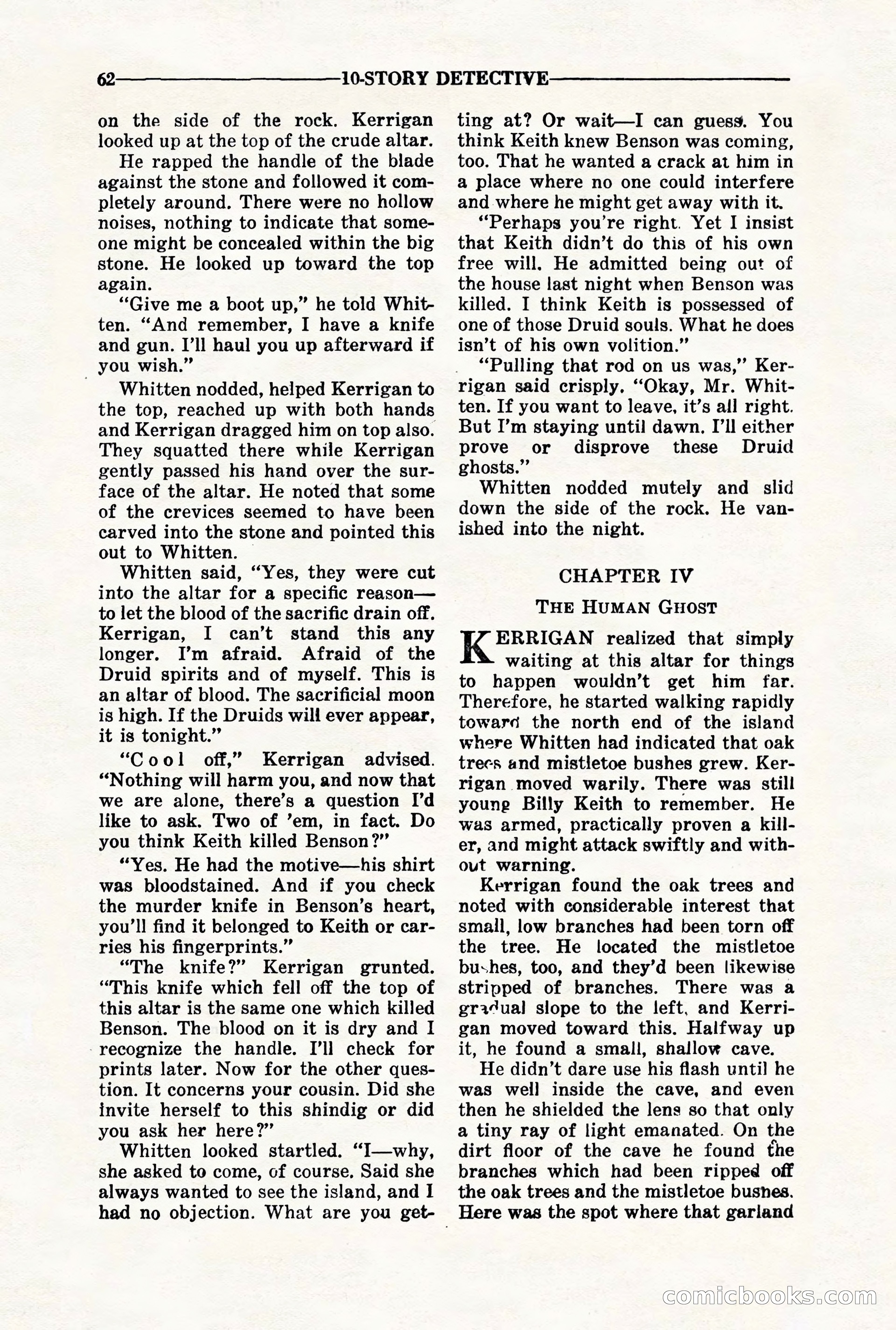 10-Story Detective, November 1942 — page 64 of 116