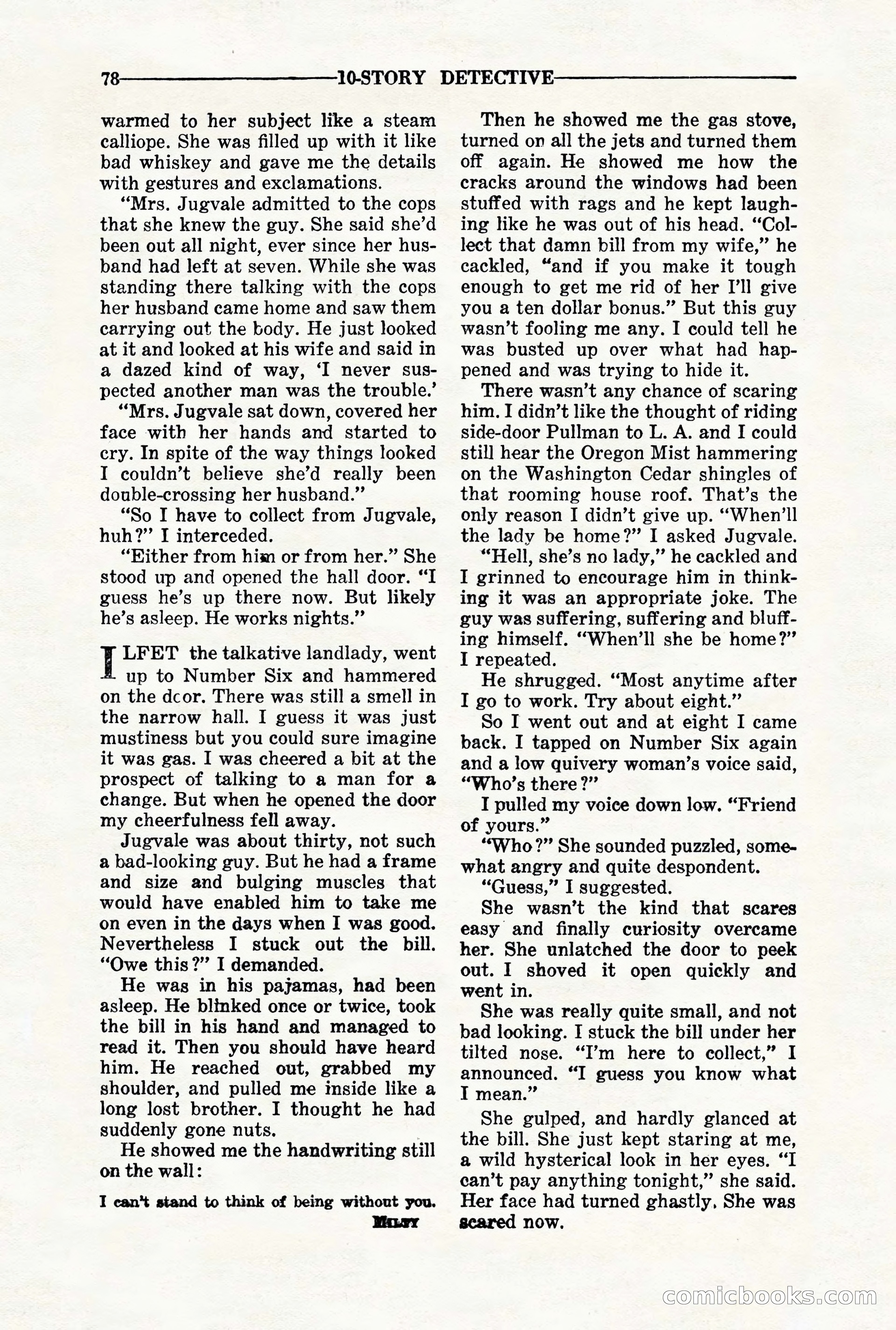 10-Story Detective, November 1942 — page 80 of 116
