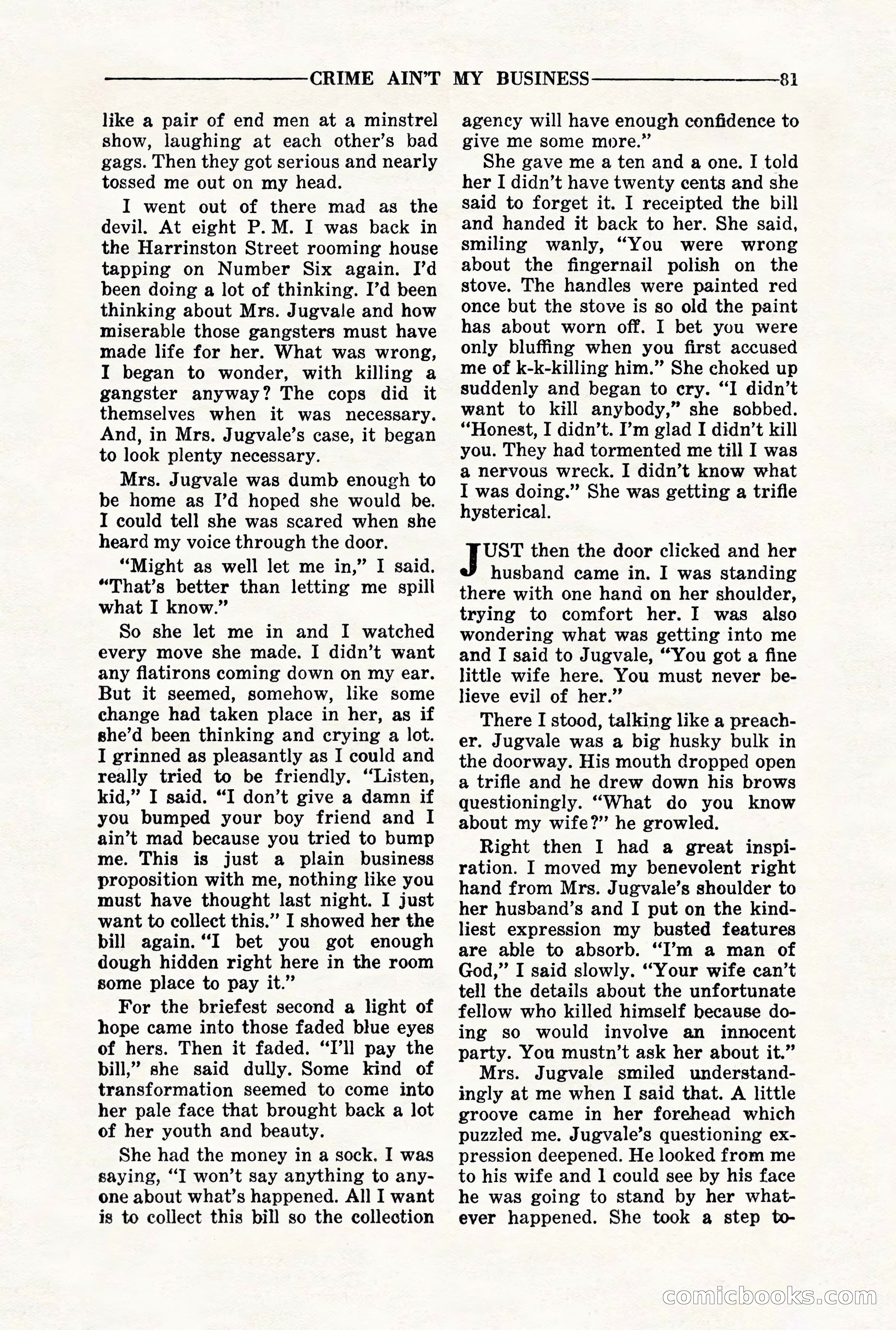10-Story Detective, November 1942 — page 83 of 116