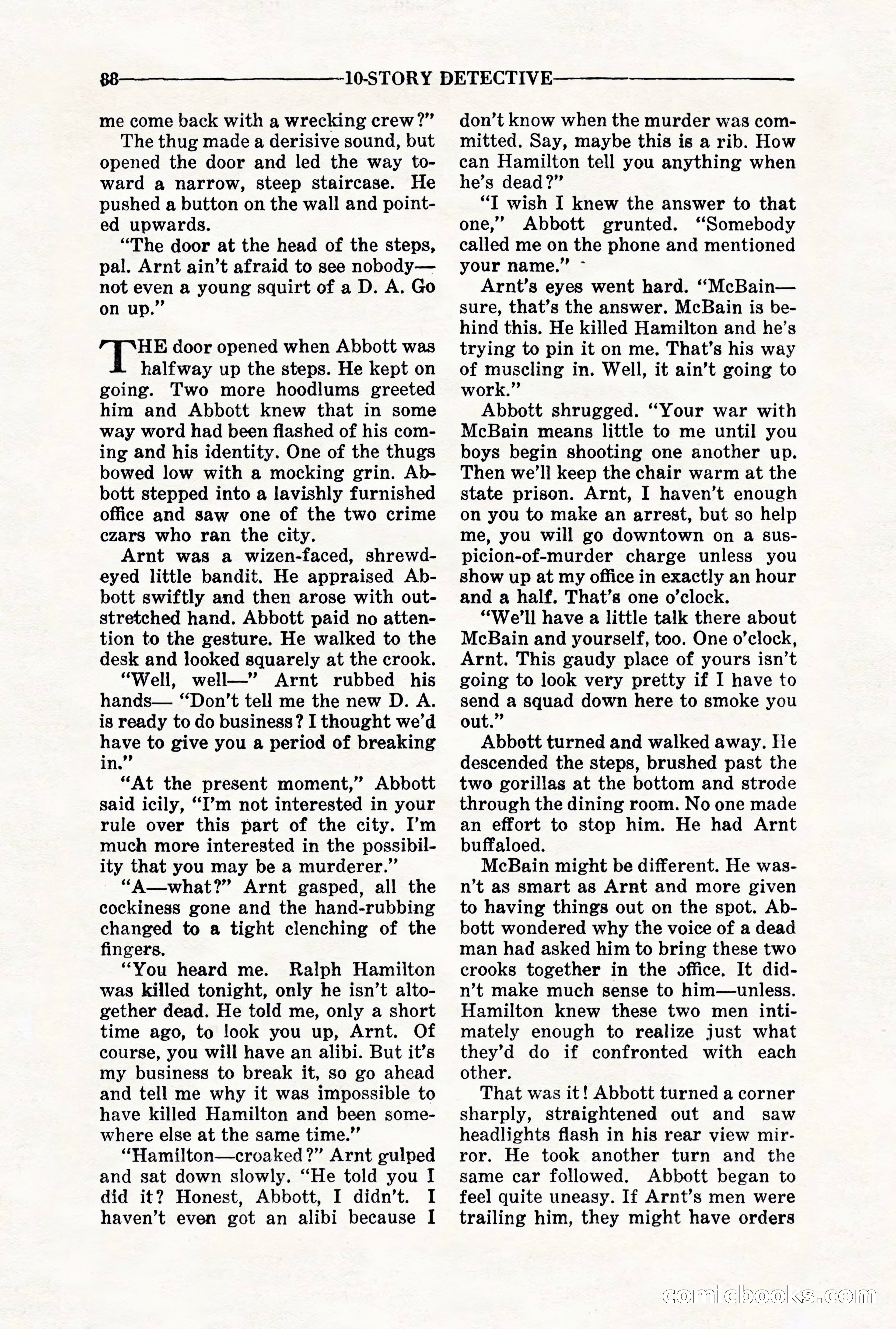 10-Story Detective, November 1942 — page 90 of 116