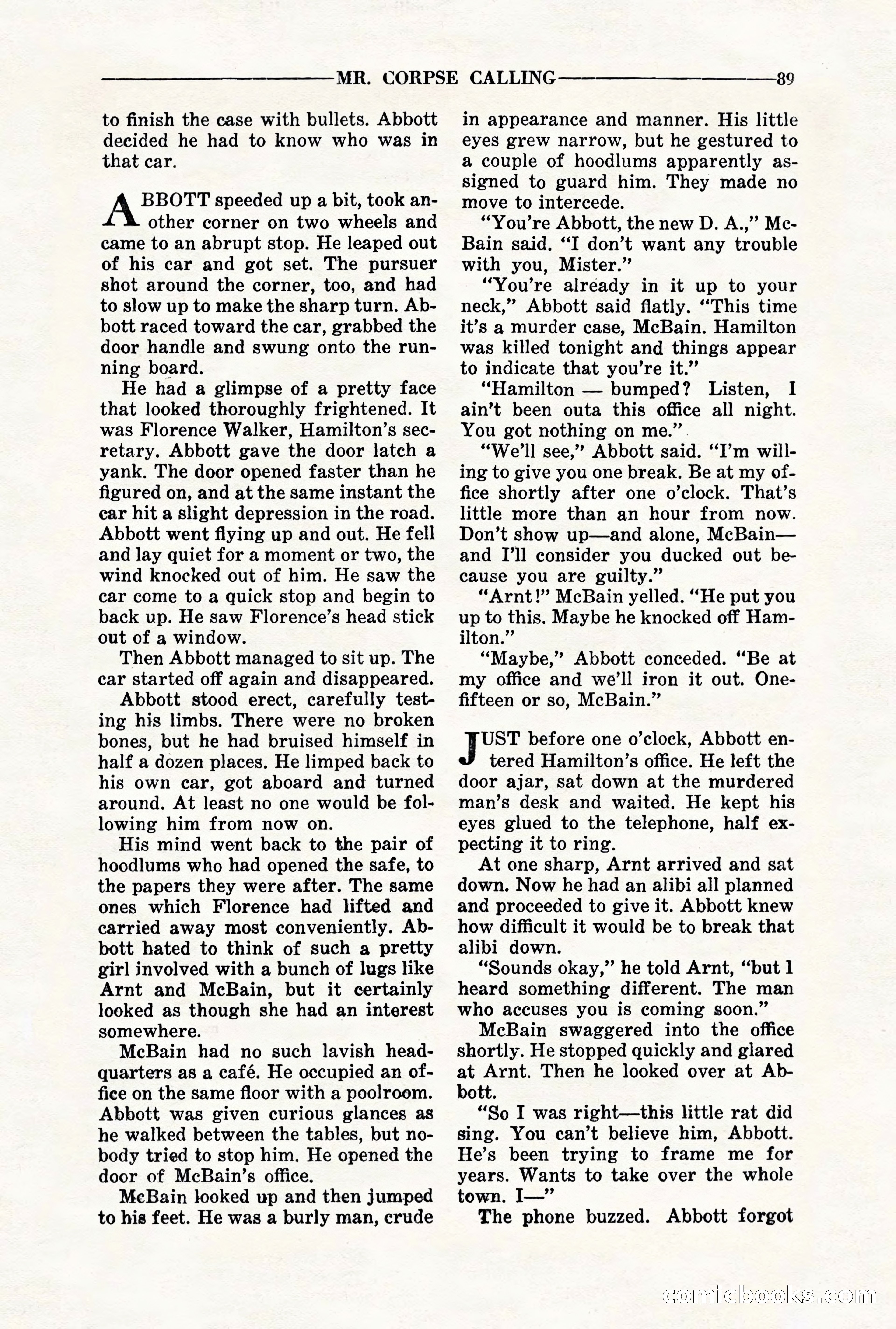 10-Story Detective, November 1942 — page 91 of 116