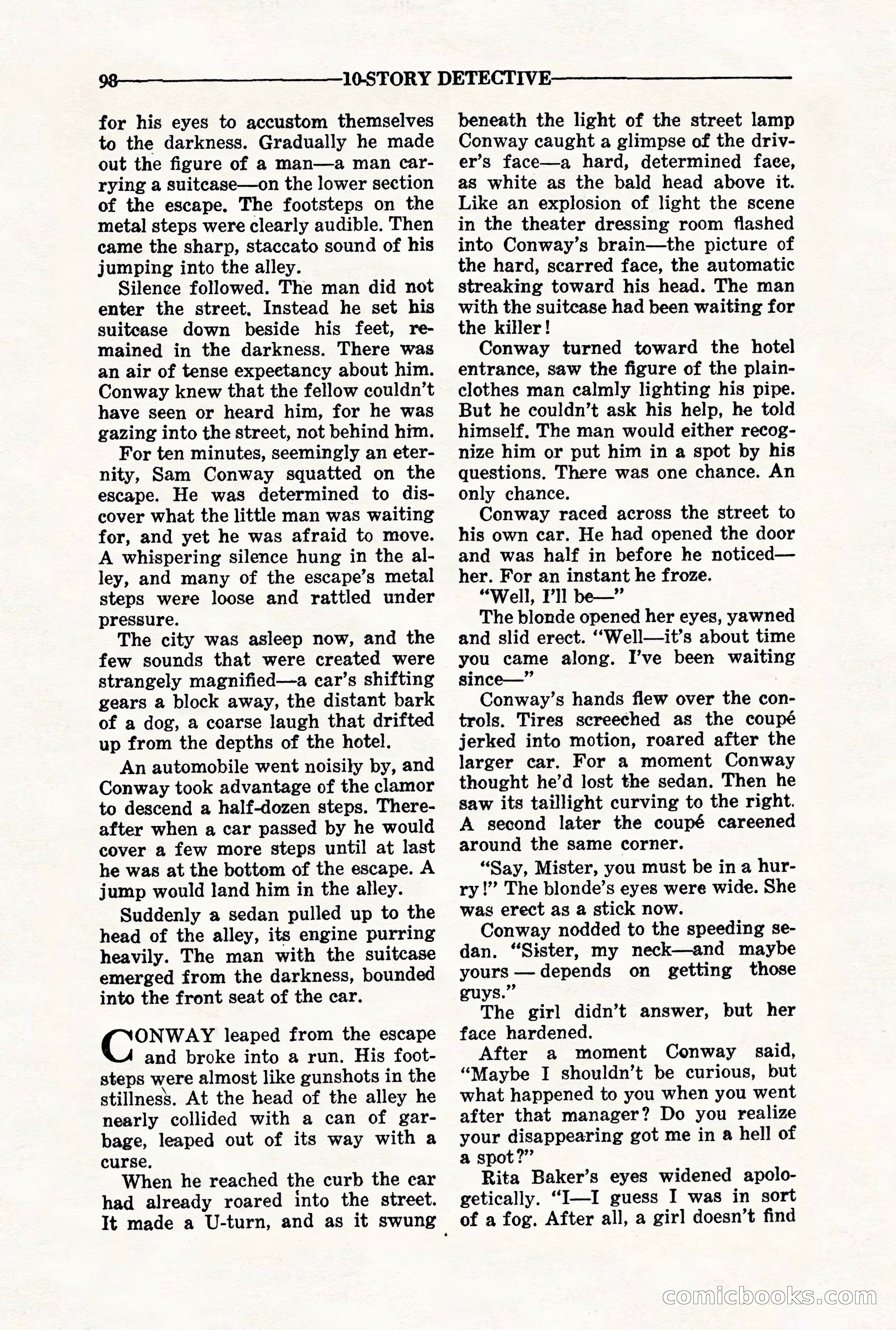 10-Story Detective, November 1942 — page 100 of 116