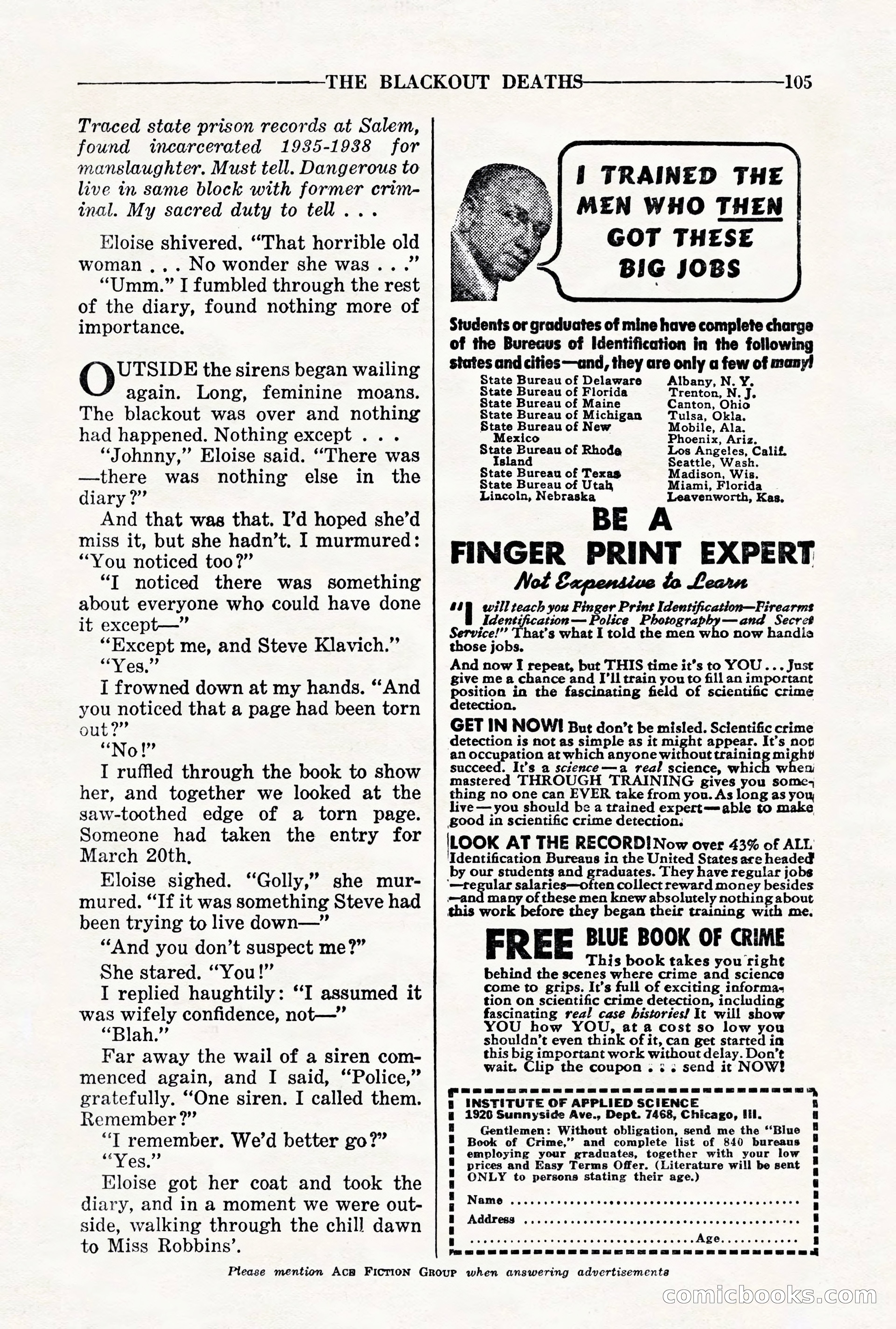 10-Story Detective, November 1942 — page 107 of 116