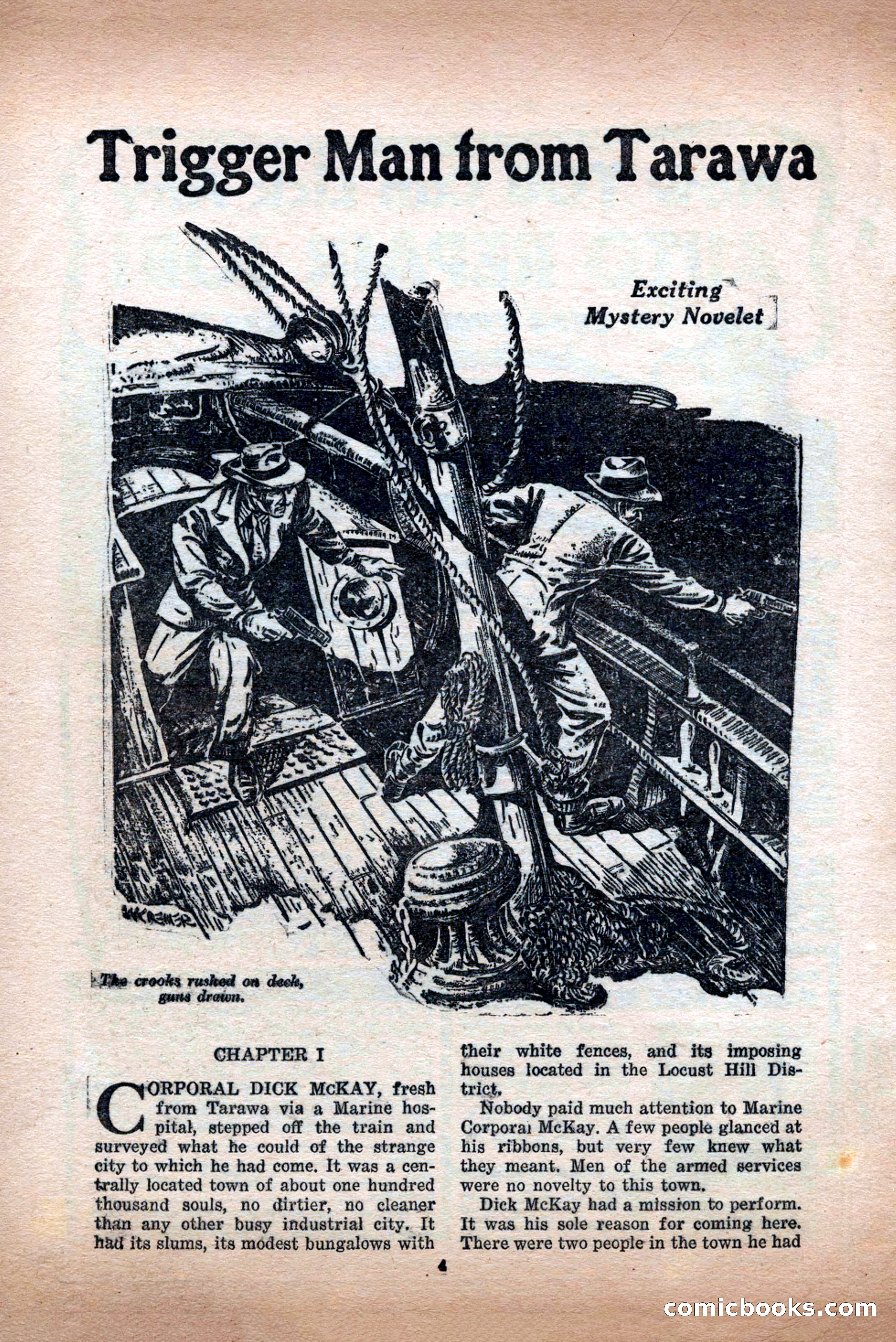 10-Story Detective Magazine Cover — page 6 of 84