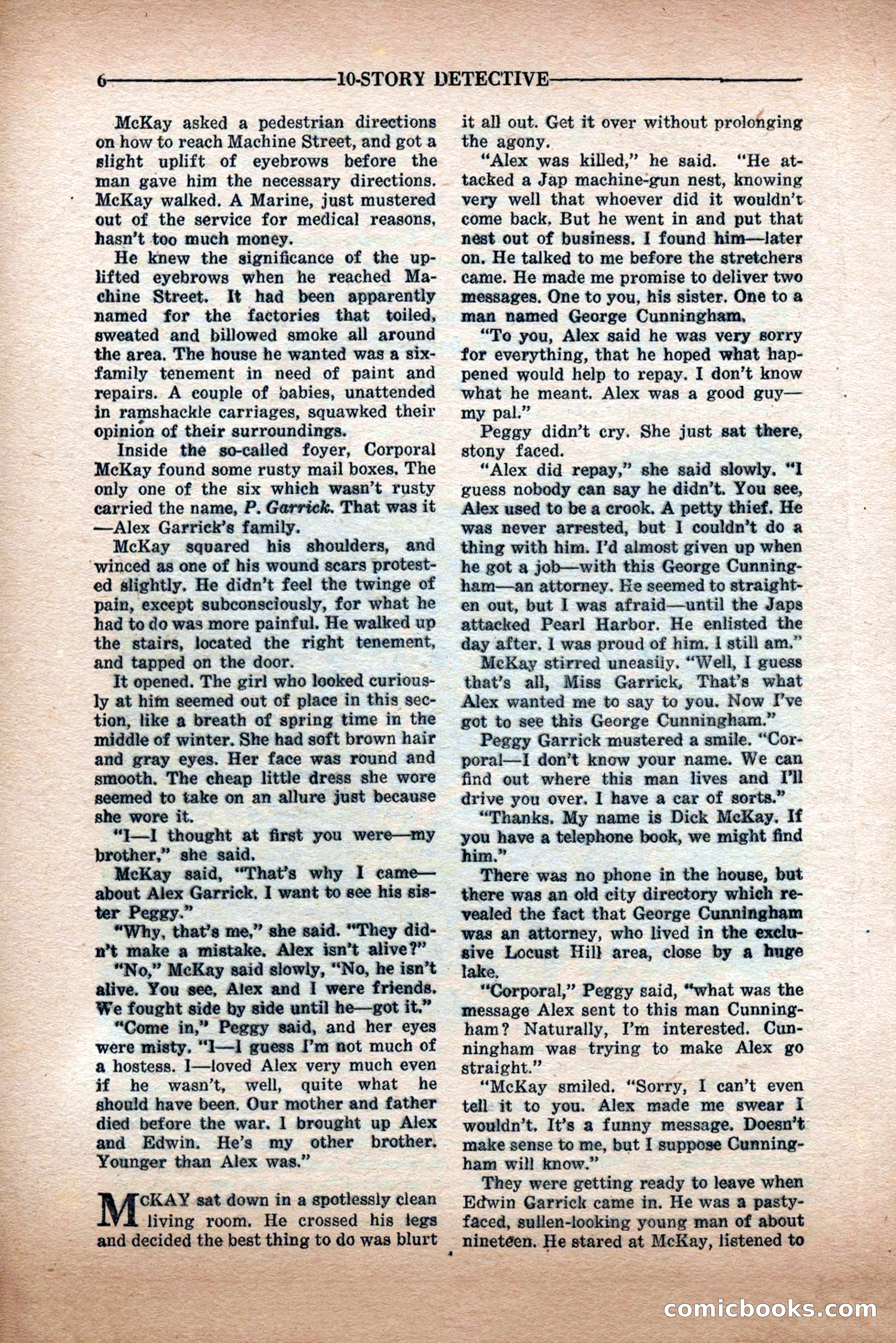10-Story Detective Magazine Cover — page 8 of 84