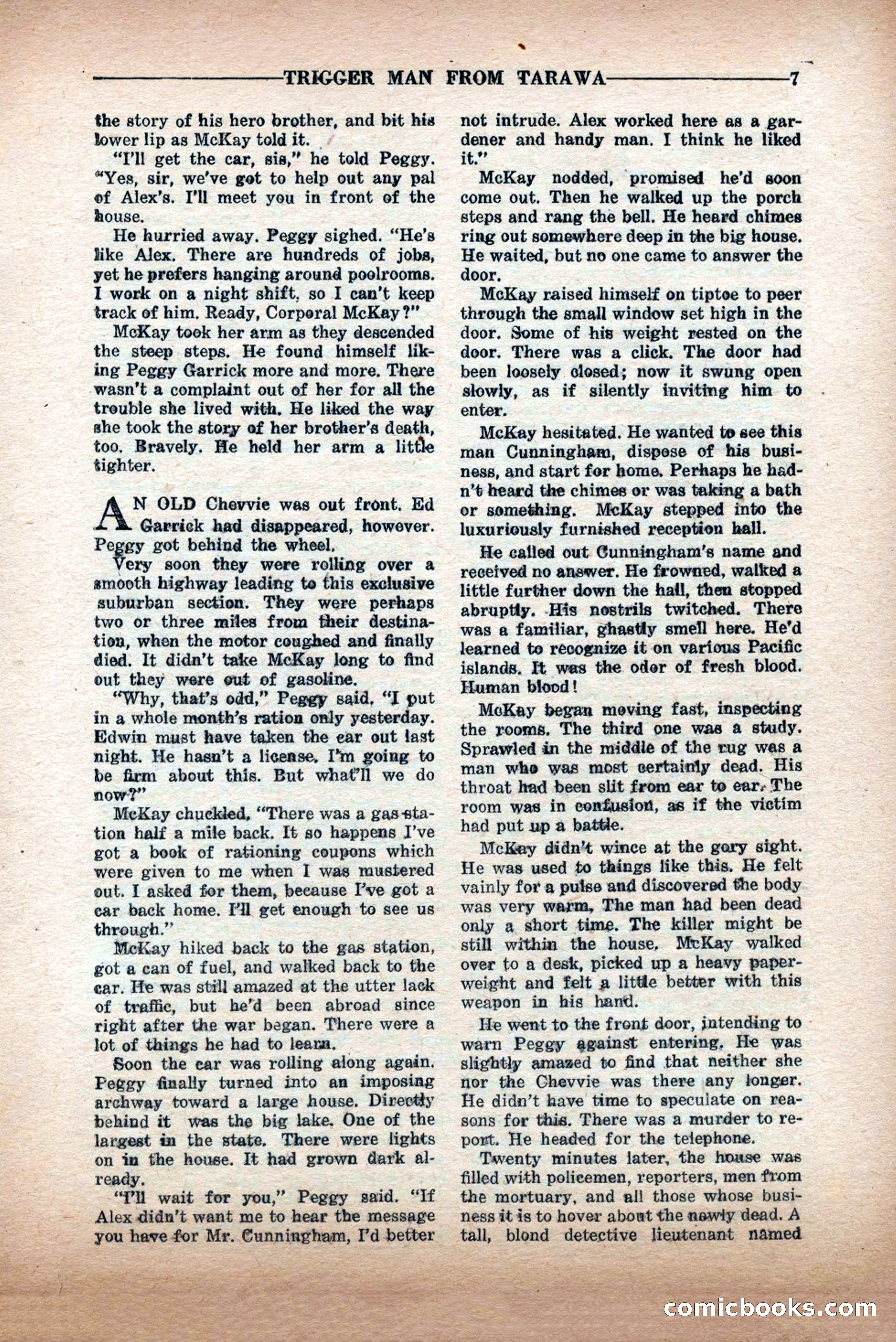 10-Story Detective Magazine Cover — page 9 of 84