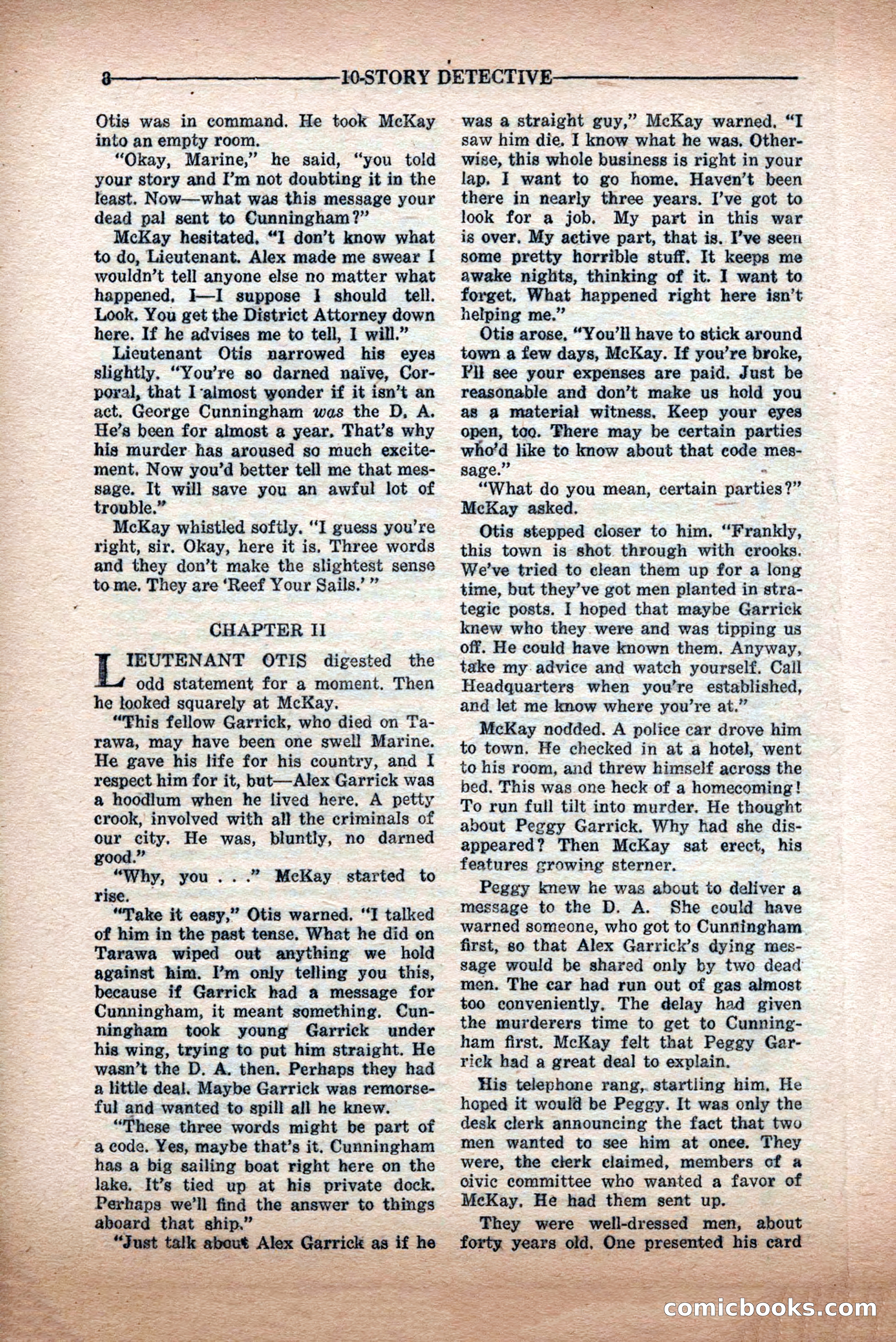 10-Story Detective Magazine Cover — page 10 of 84