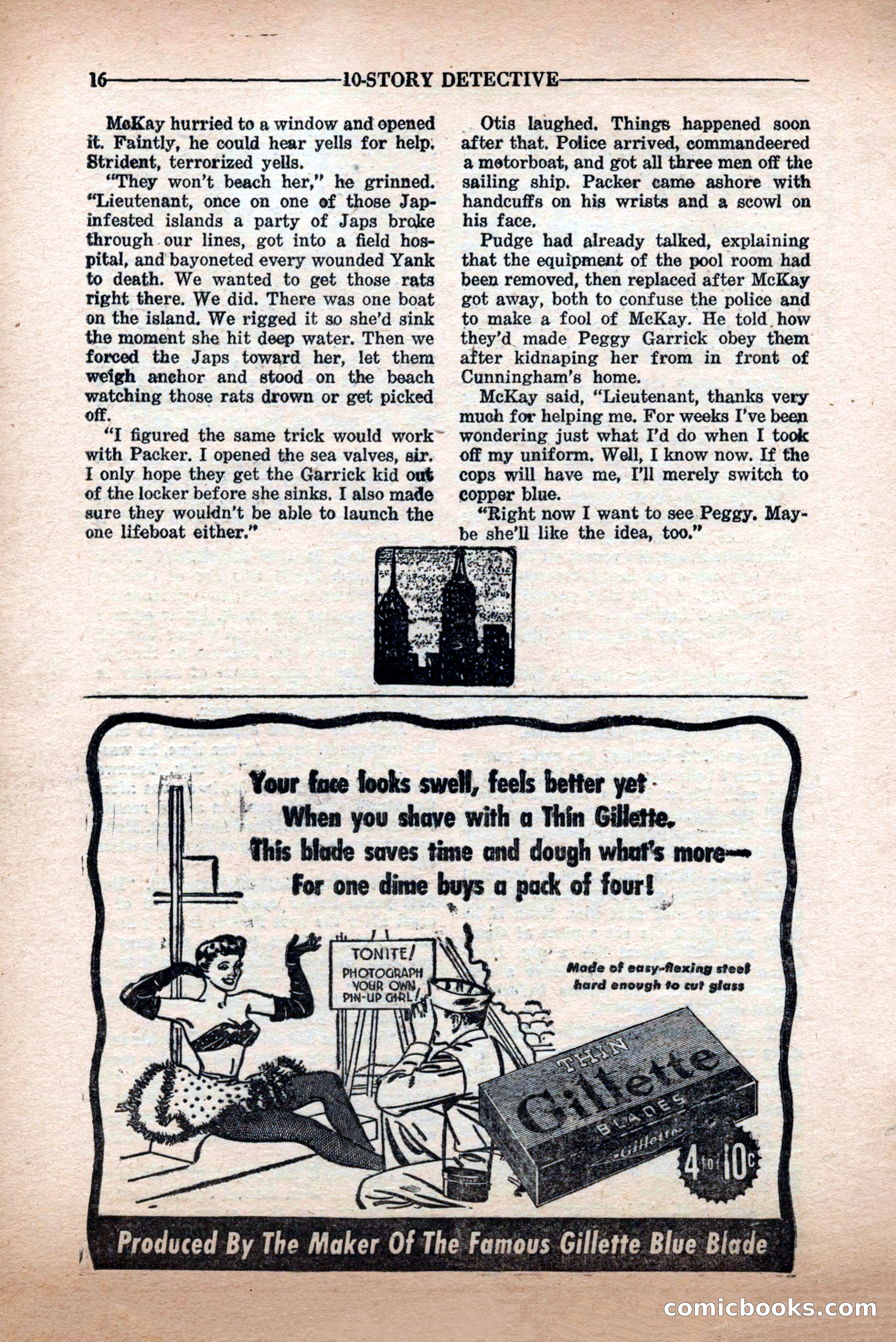 10-Story Detective Magazine Cover — page 18 of 84