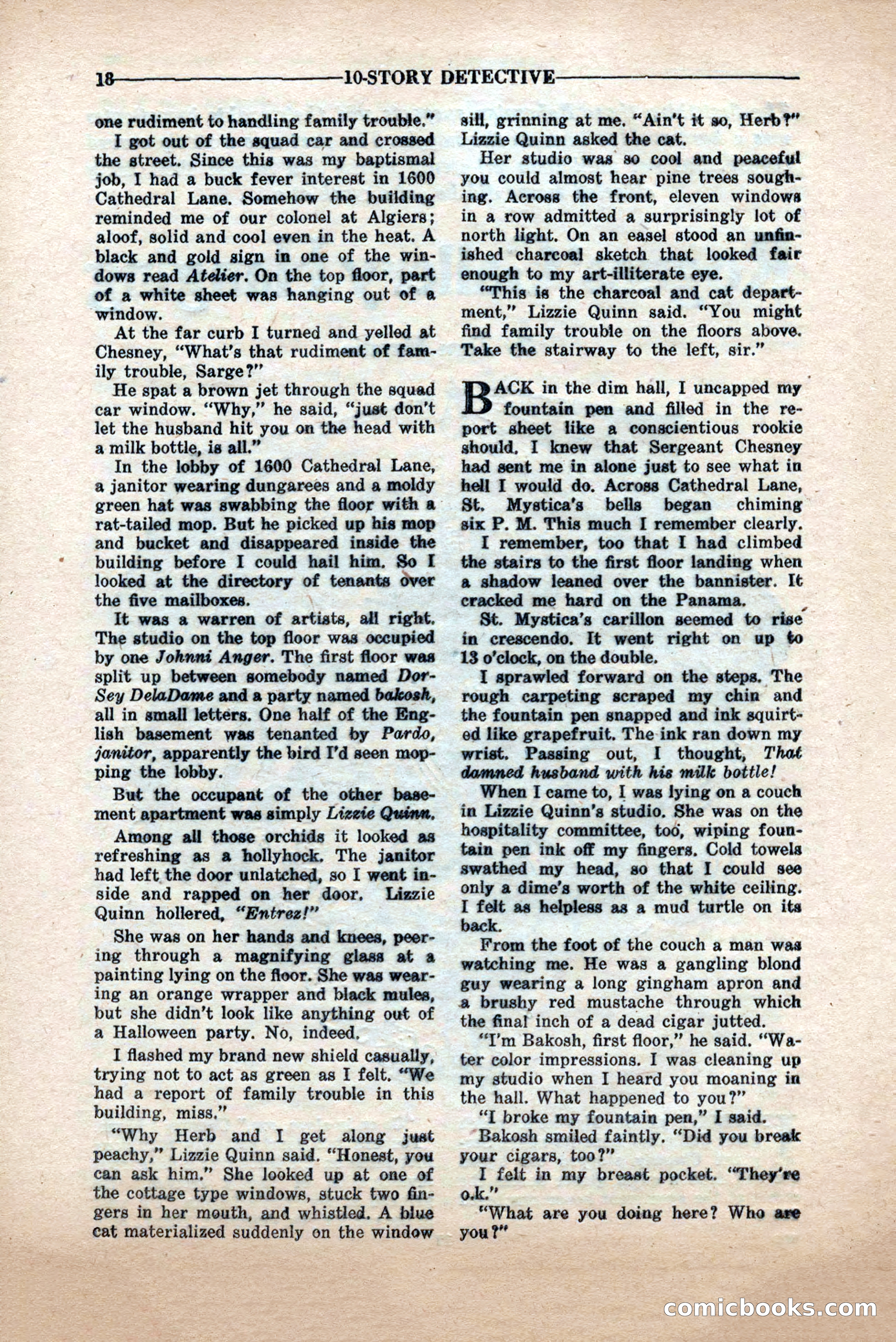 10-Story Detective Magazine Cover — page 20 of 84