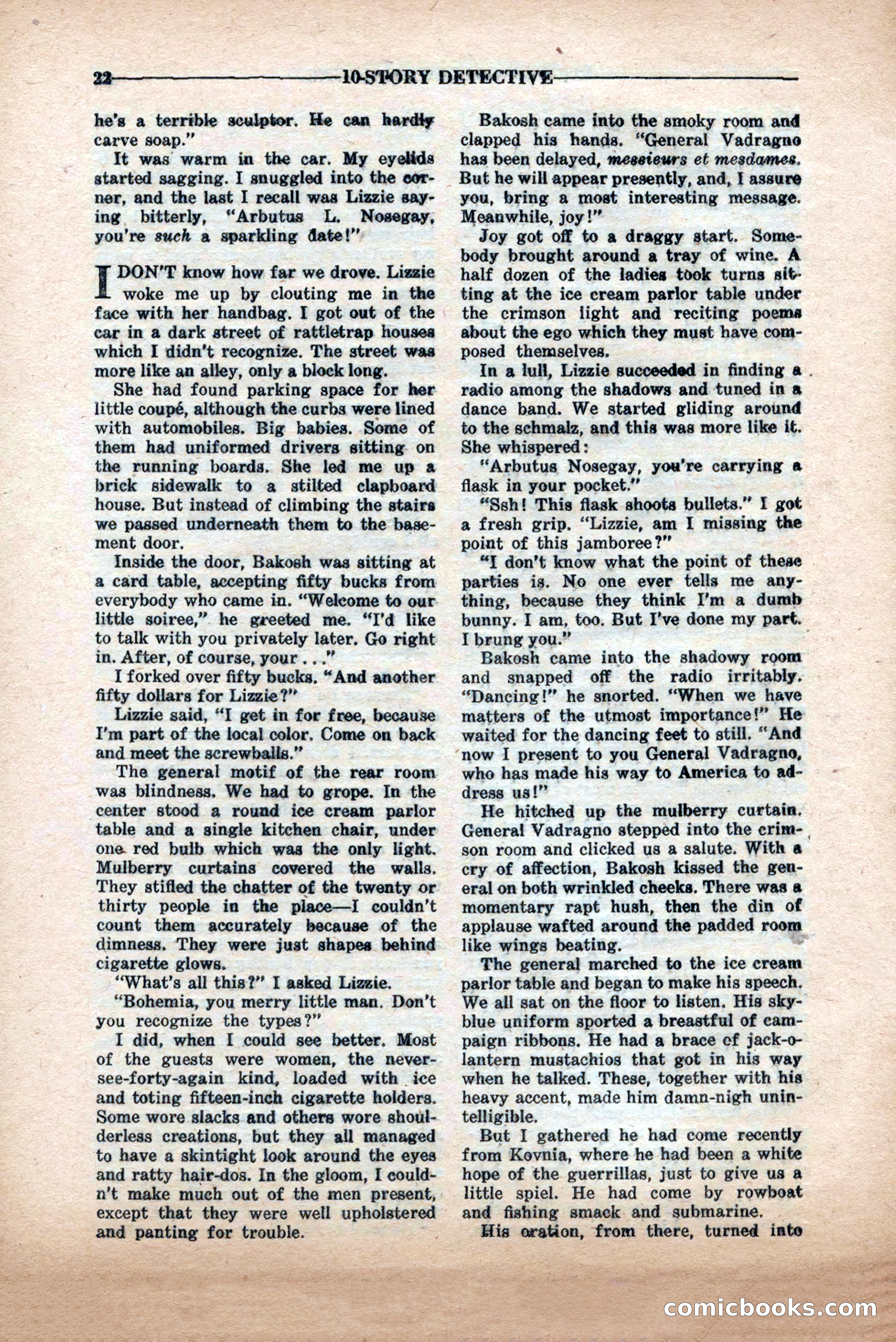 10-Story Detective Magazine Cover — page 24 of 84
