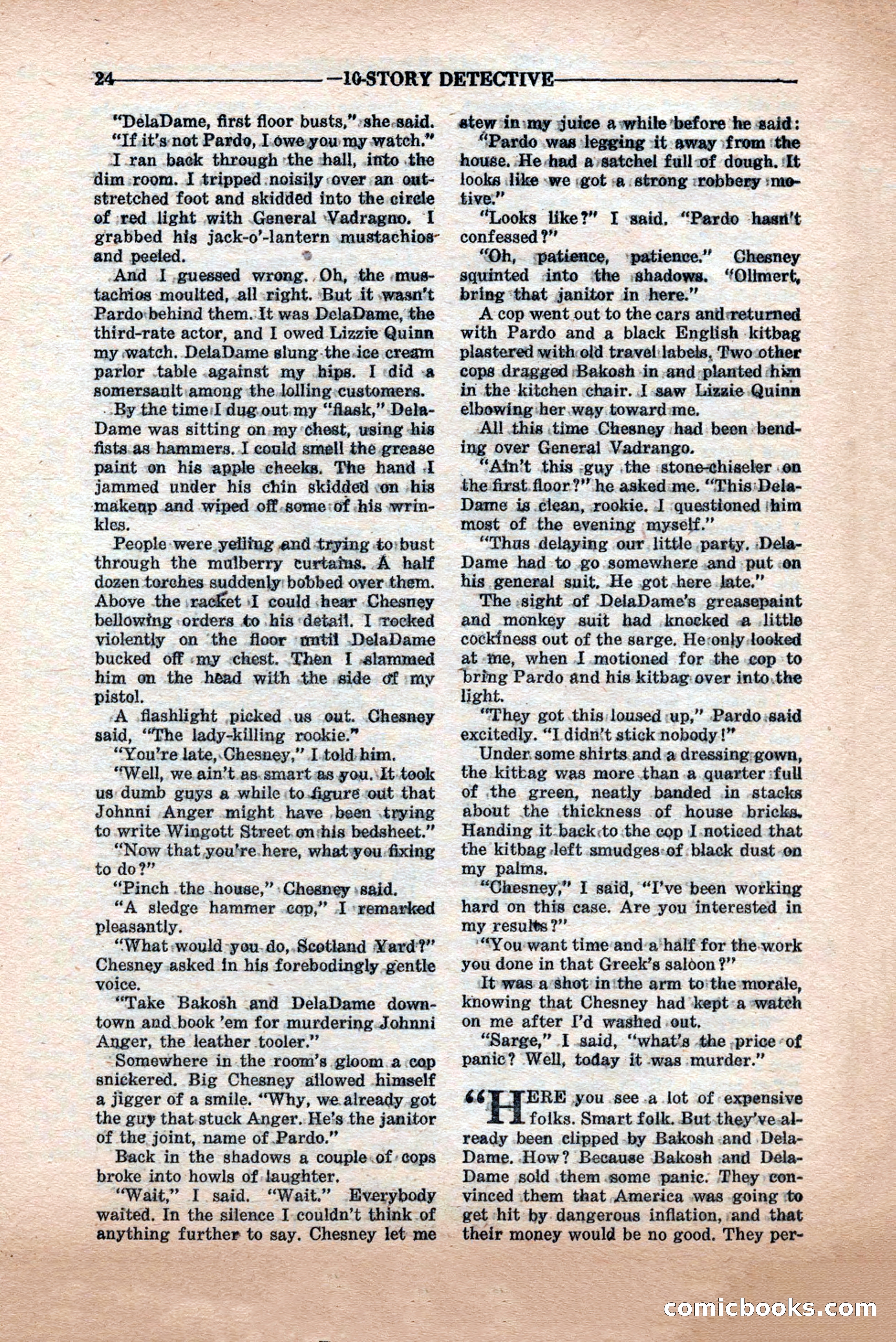 10-Story Detective Magazine Cover — page 26 of 84