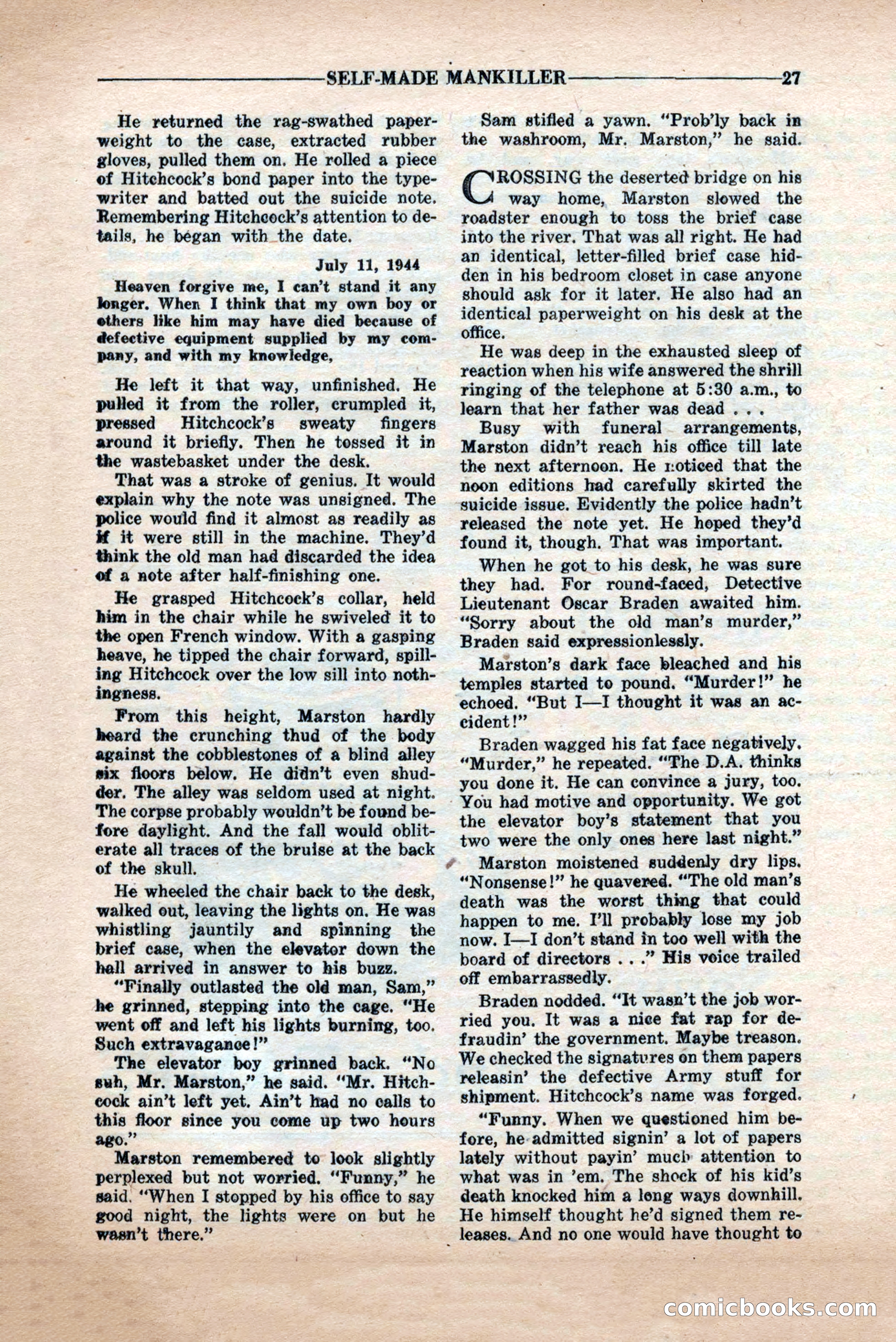 10-Story Detective Magazine Cover — page 29 of 84