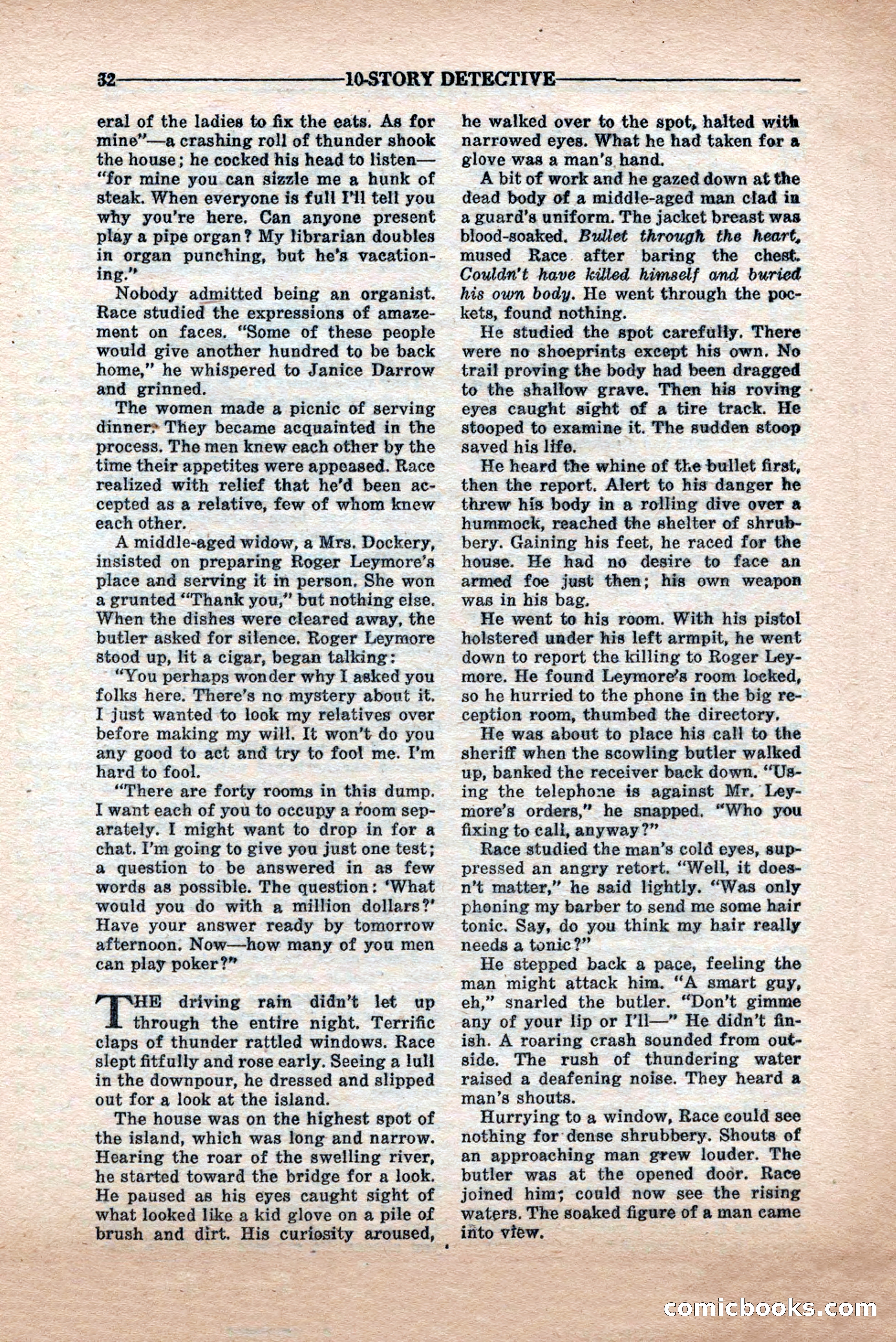 10-Story Detective Magazine Cover — page 34 of 84