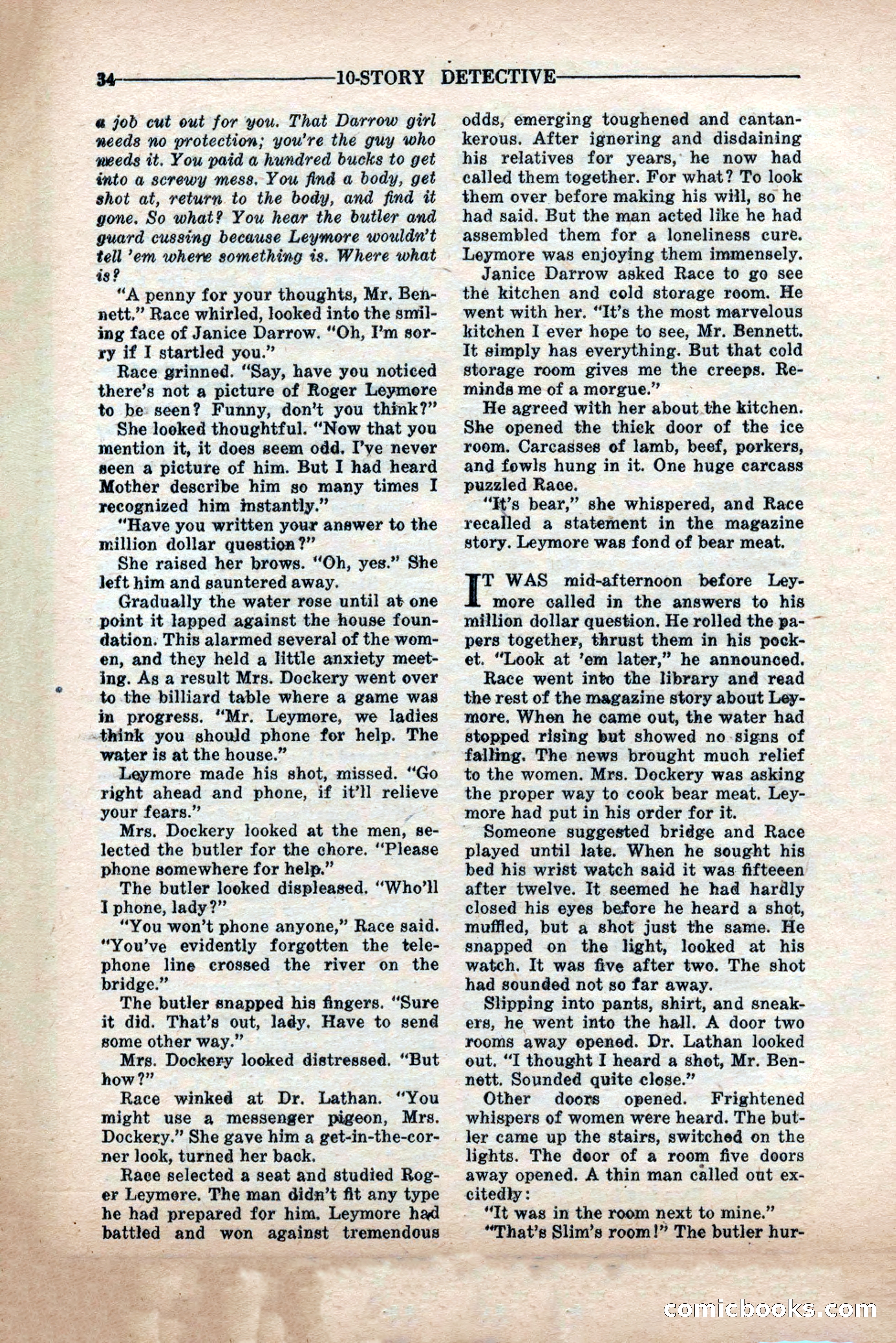 10-Story Detective Magazine Cover — page 36 of 84