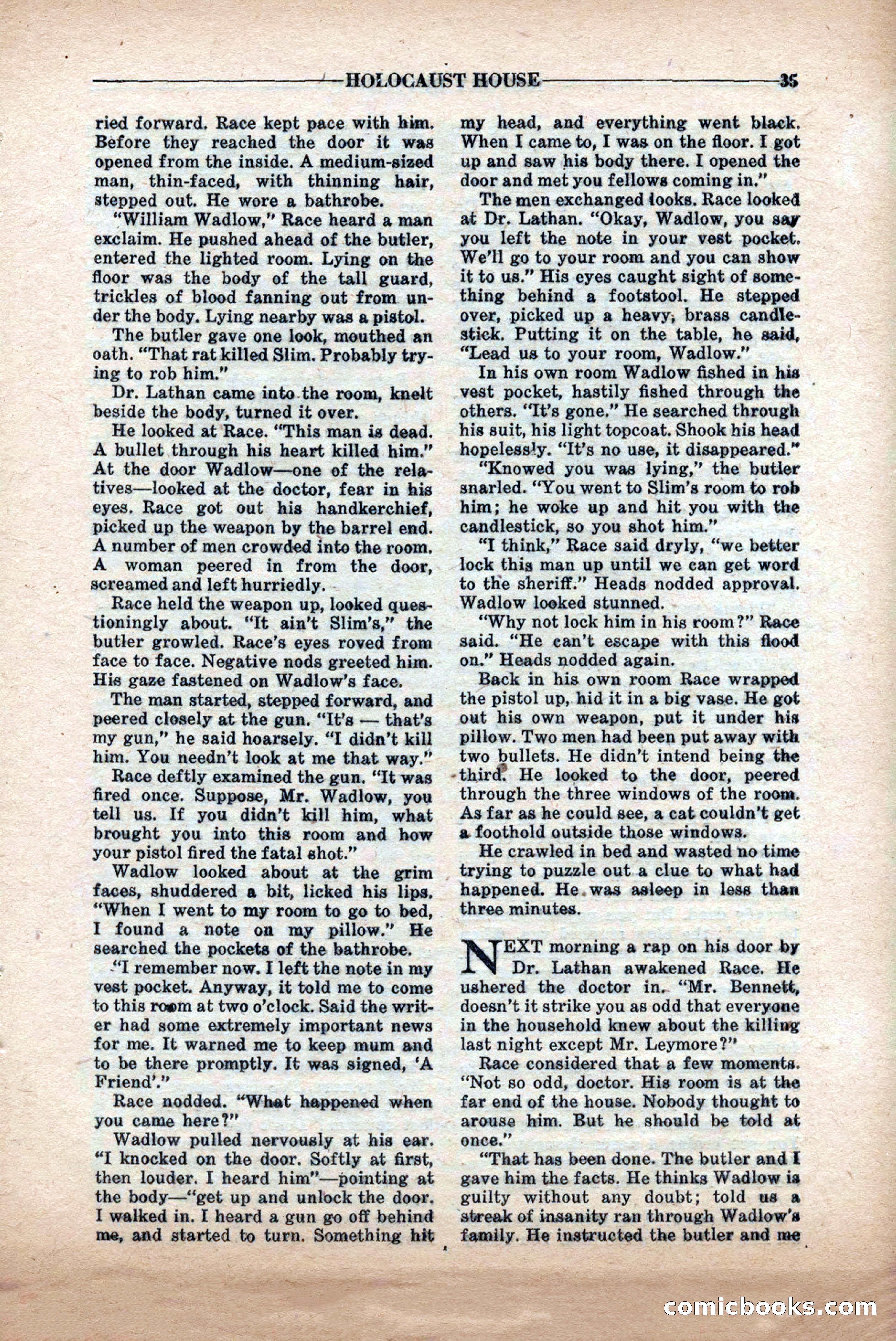 10-Story Detective Magazine Cover — page 37 of 84