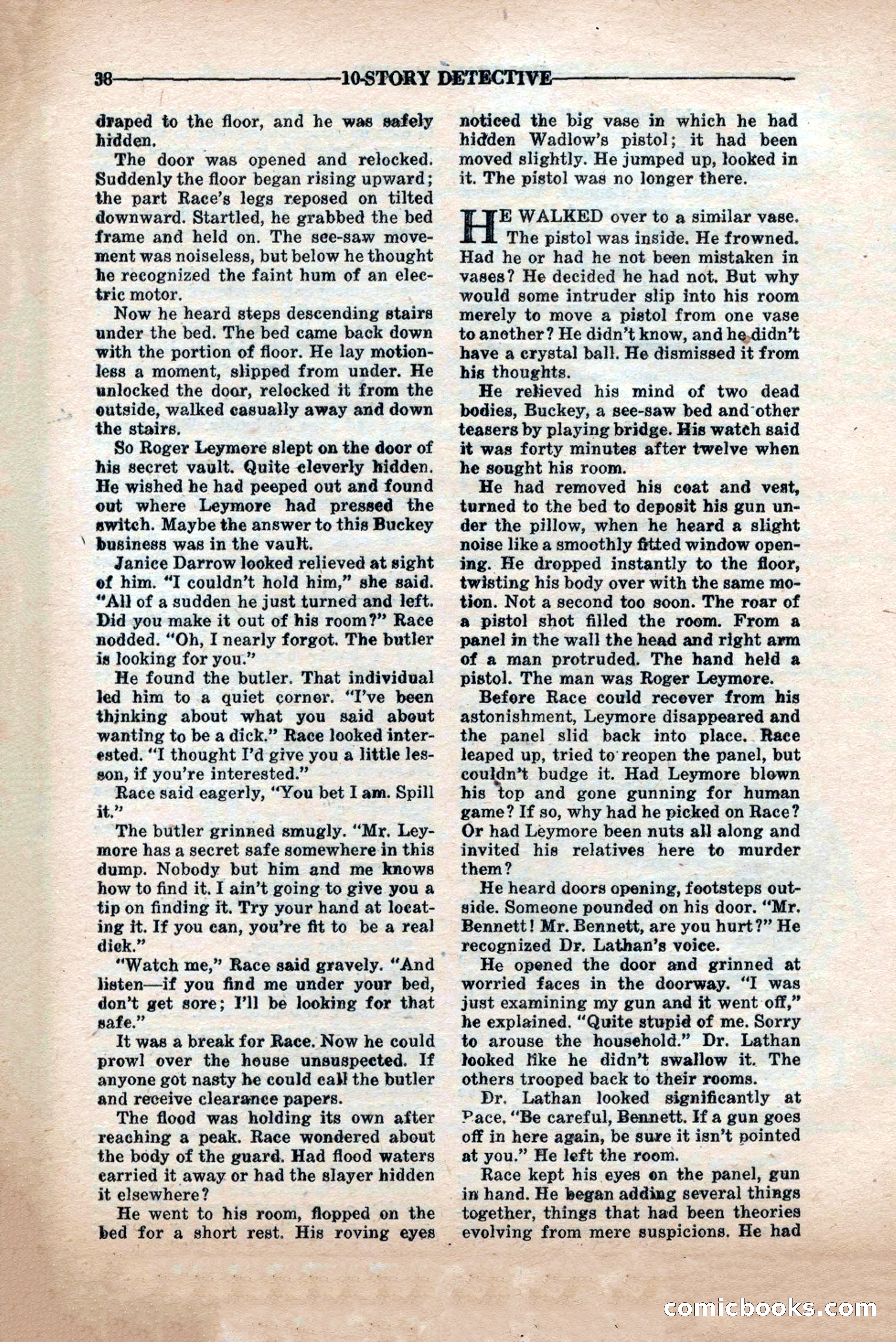 10-Story Detective Magazine Cover — page 40 of 84