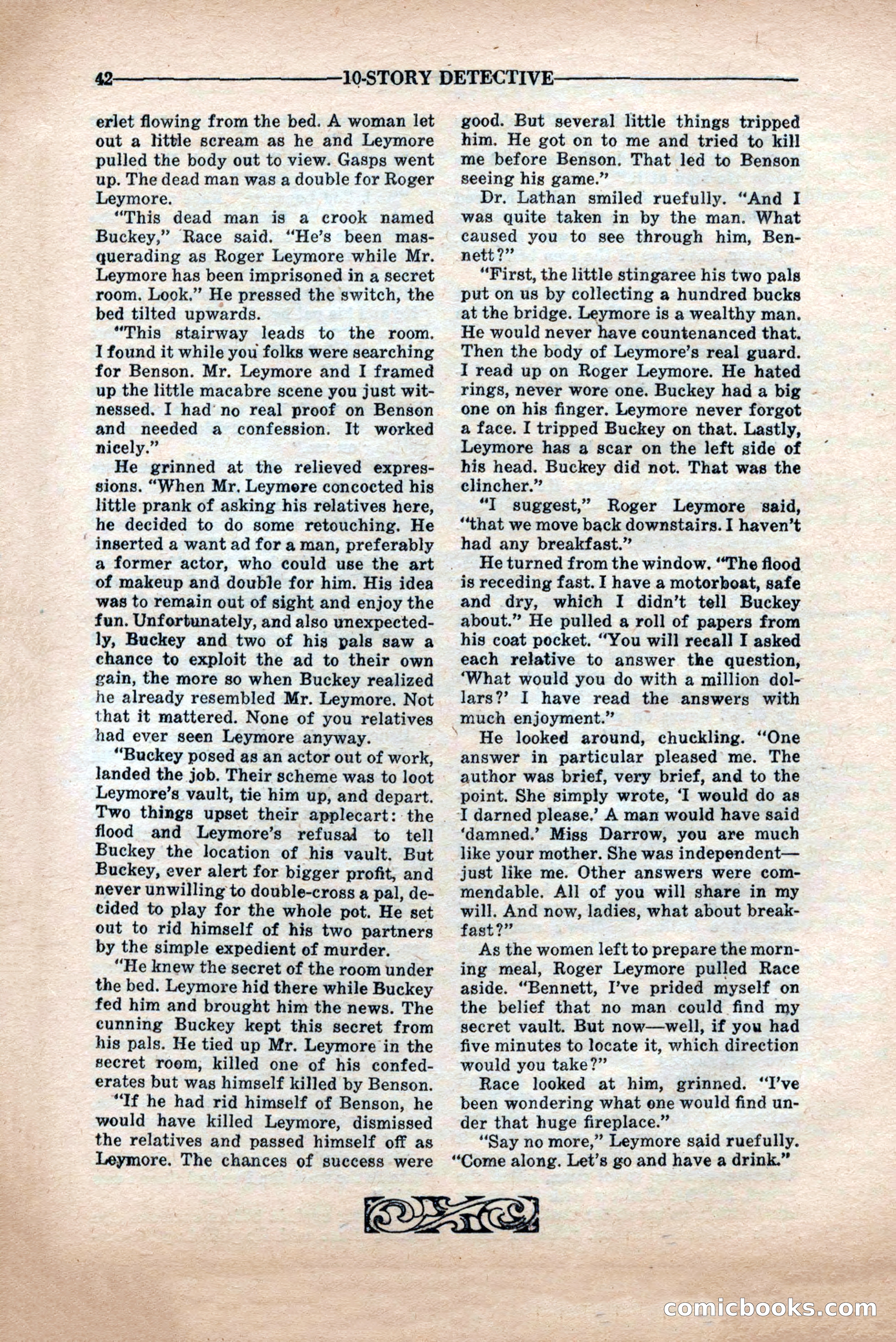 10-Story Detective Magazine Cover — page 44 of 84
