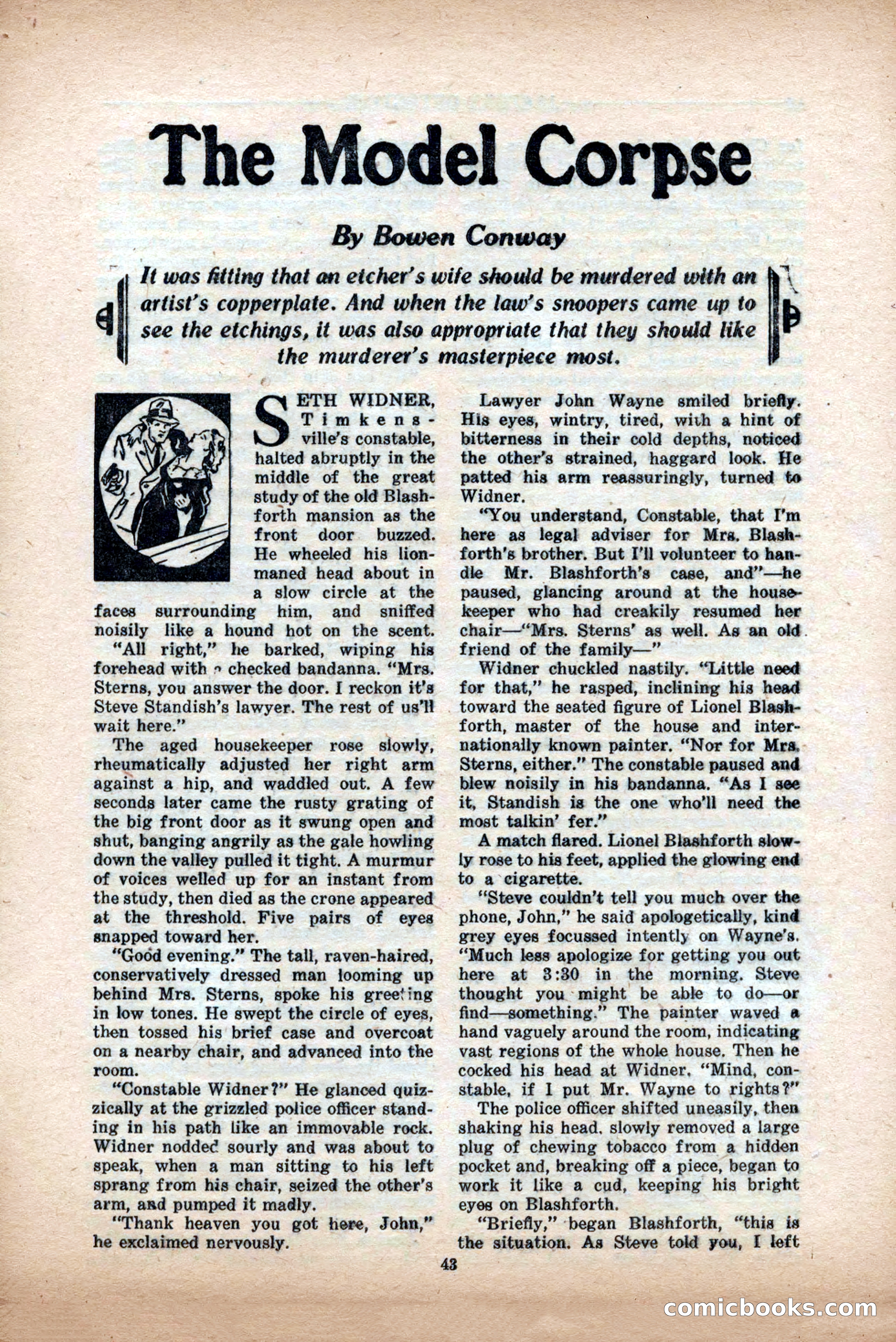 10-Story Detective Magazine Cover — page 45 of 84