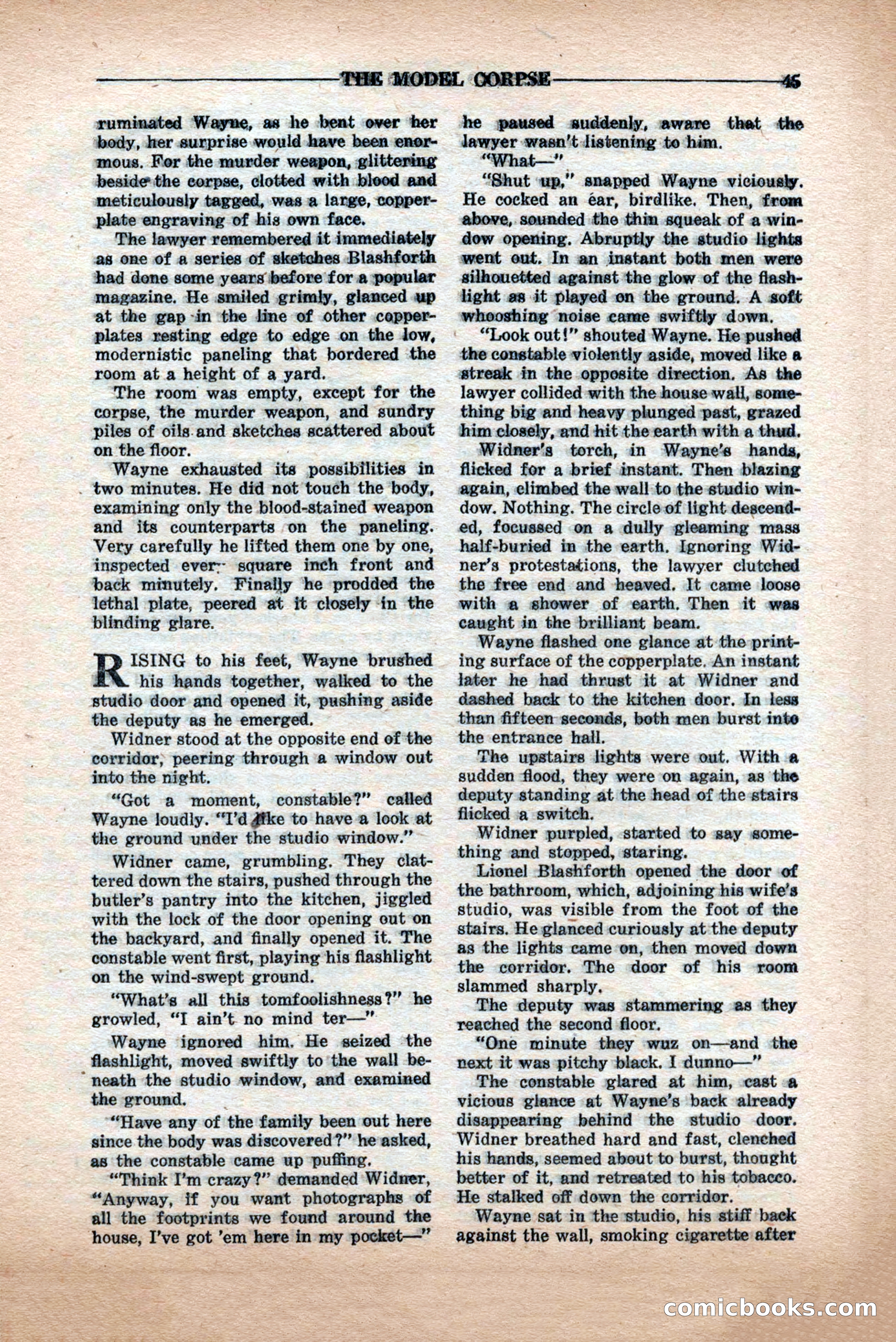 10-Story Detective Magazine Cover — page 47 of 84
