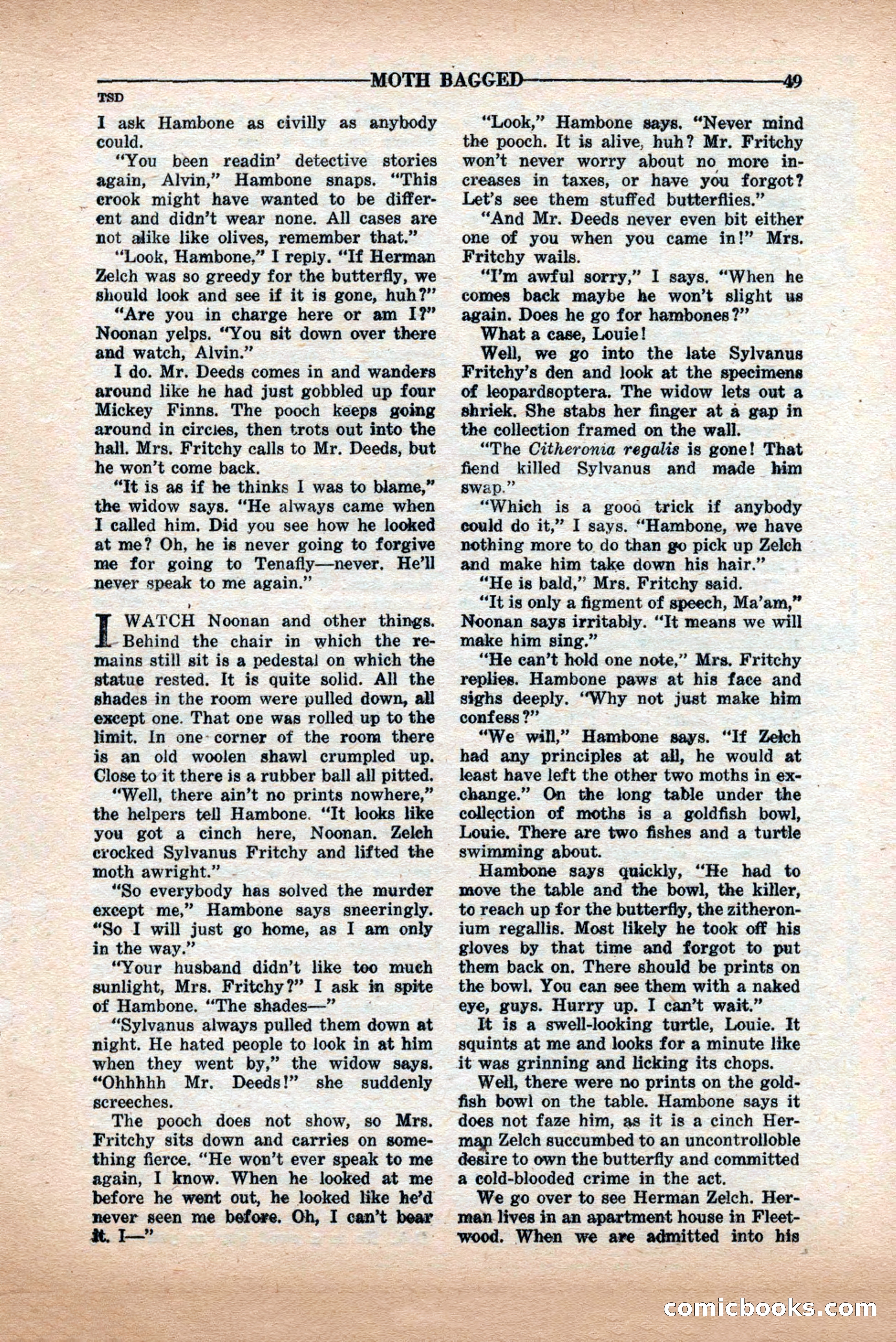 10-Story Detective Magazine Cover — page 51 of 84