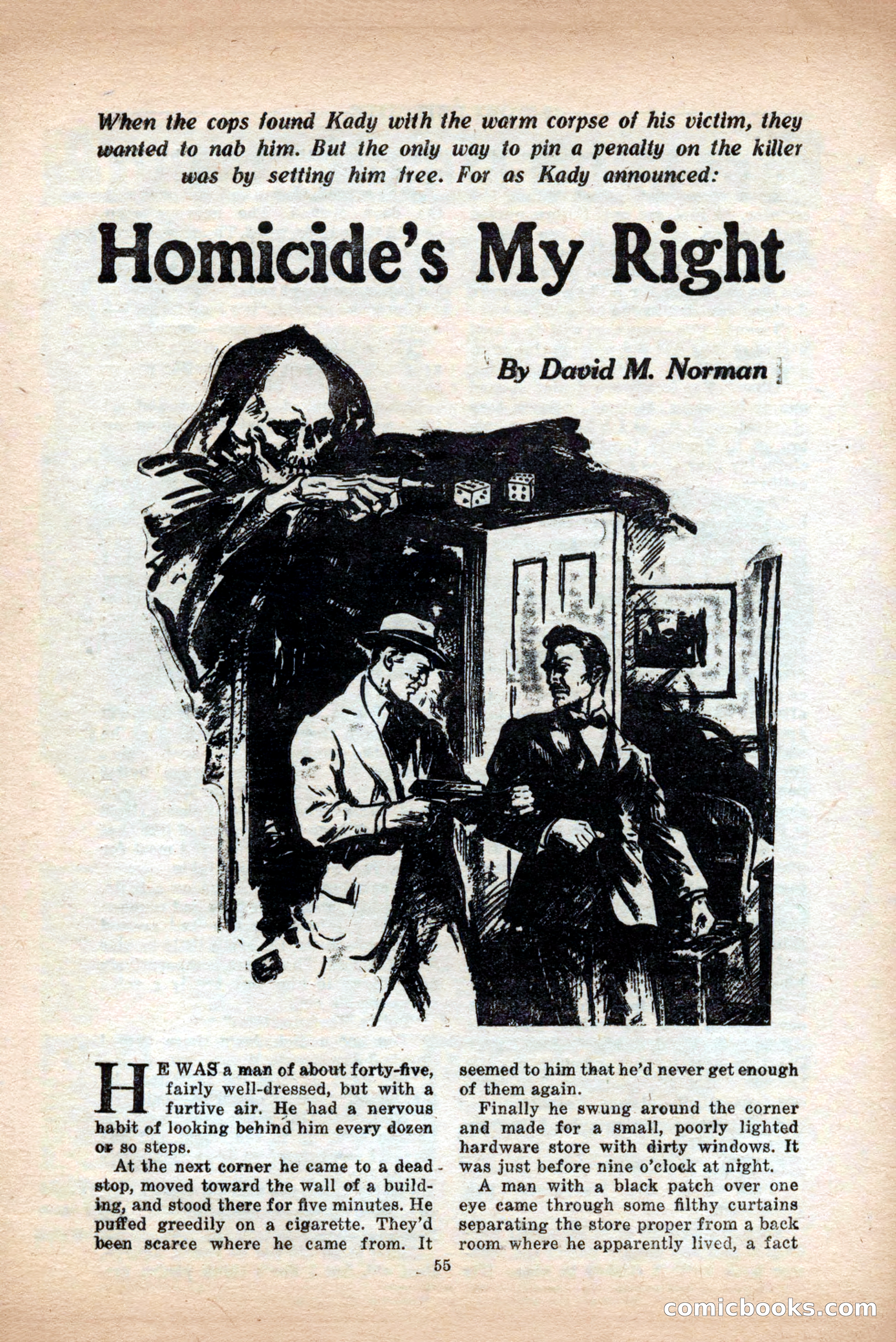 10-Story Detective Magazine Cover — page 57 of 84