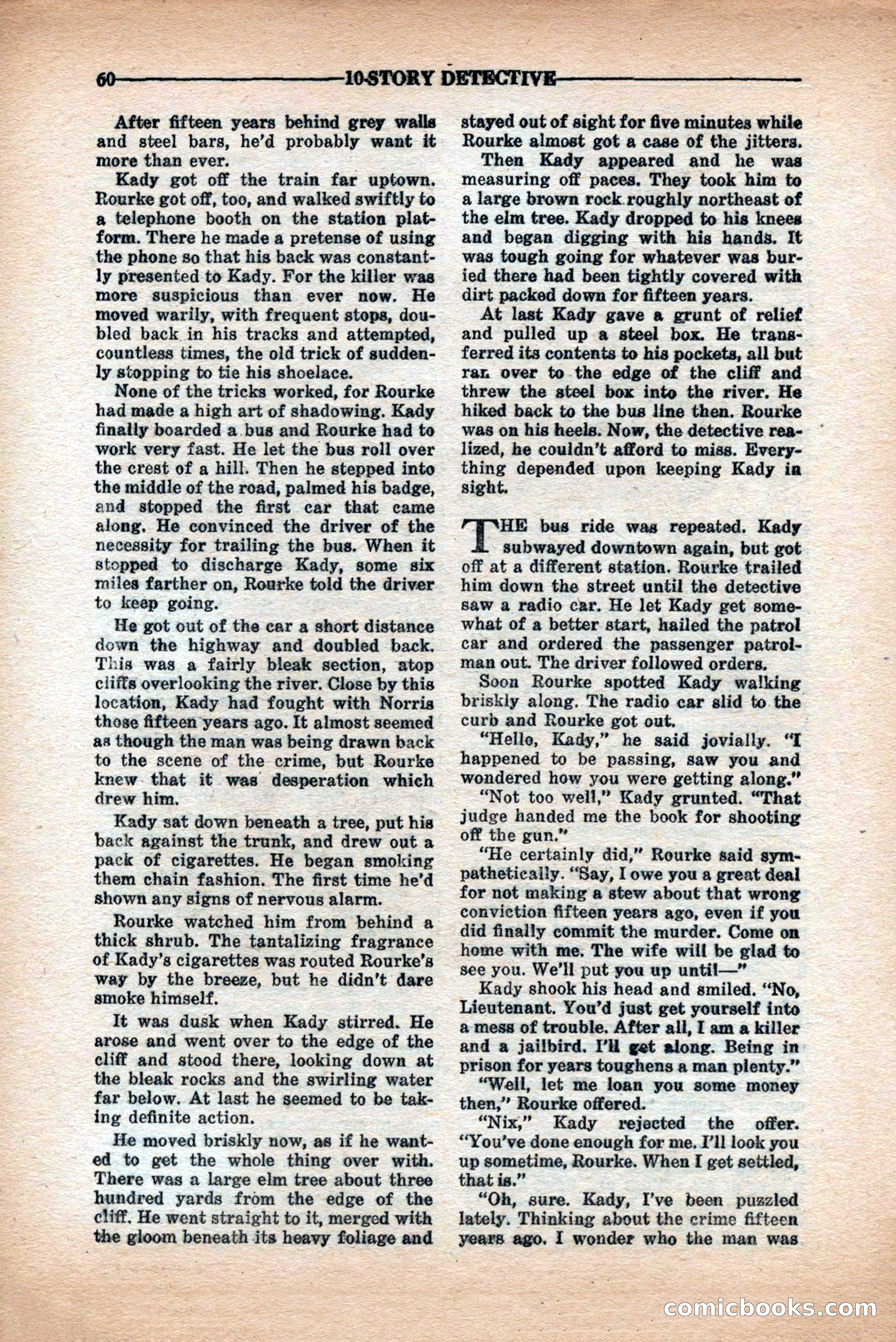 10-Story Detective Magazine Cover — page 62 of 84