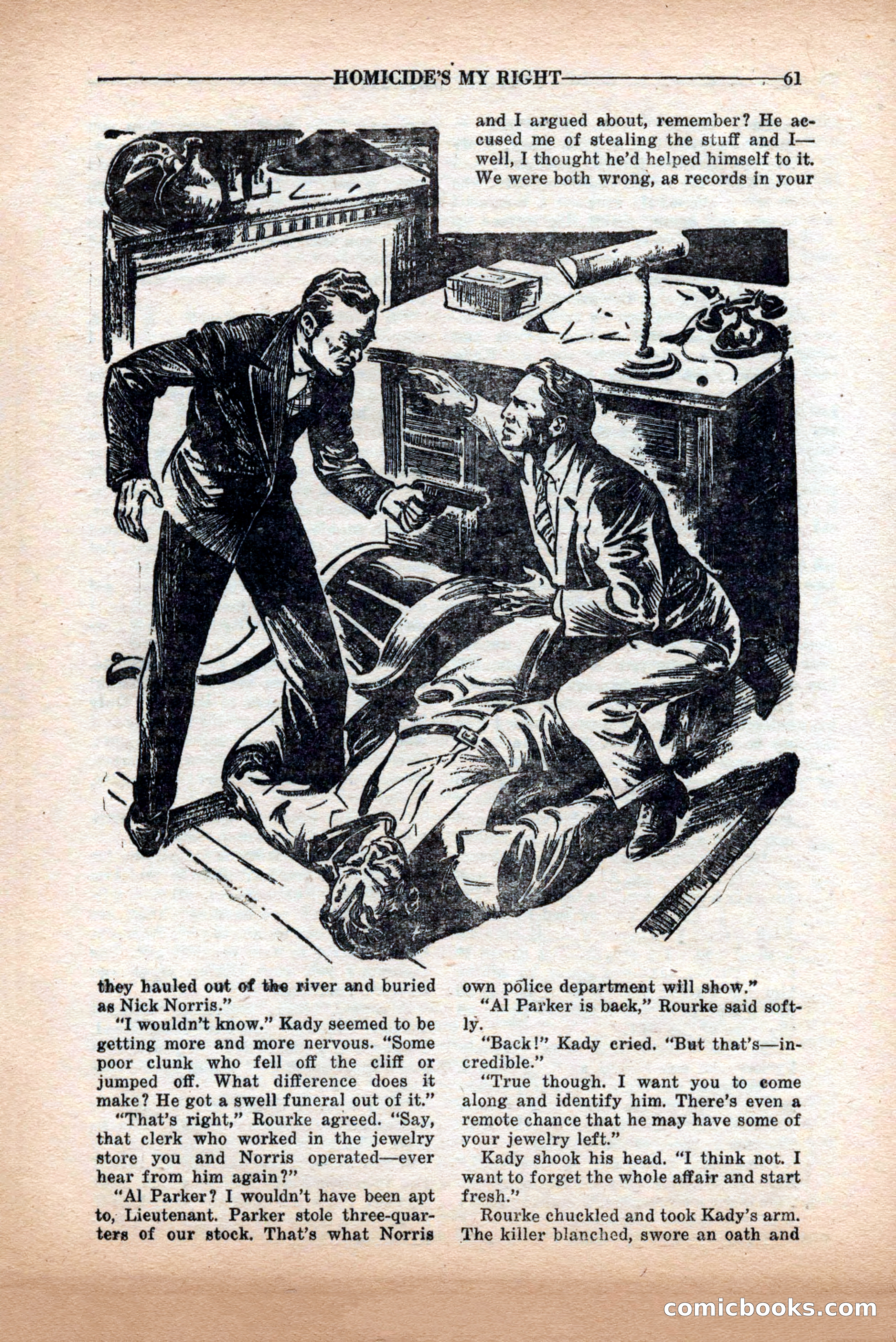 10-Story Detective Magazine Cover — page 63 of 84