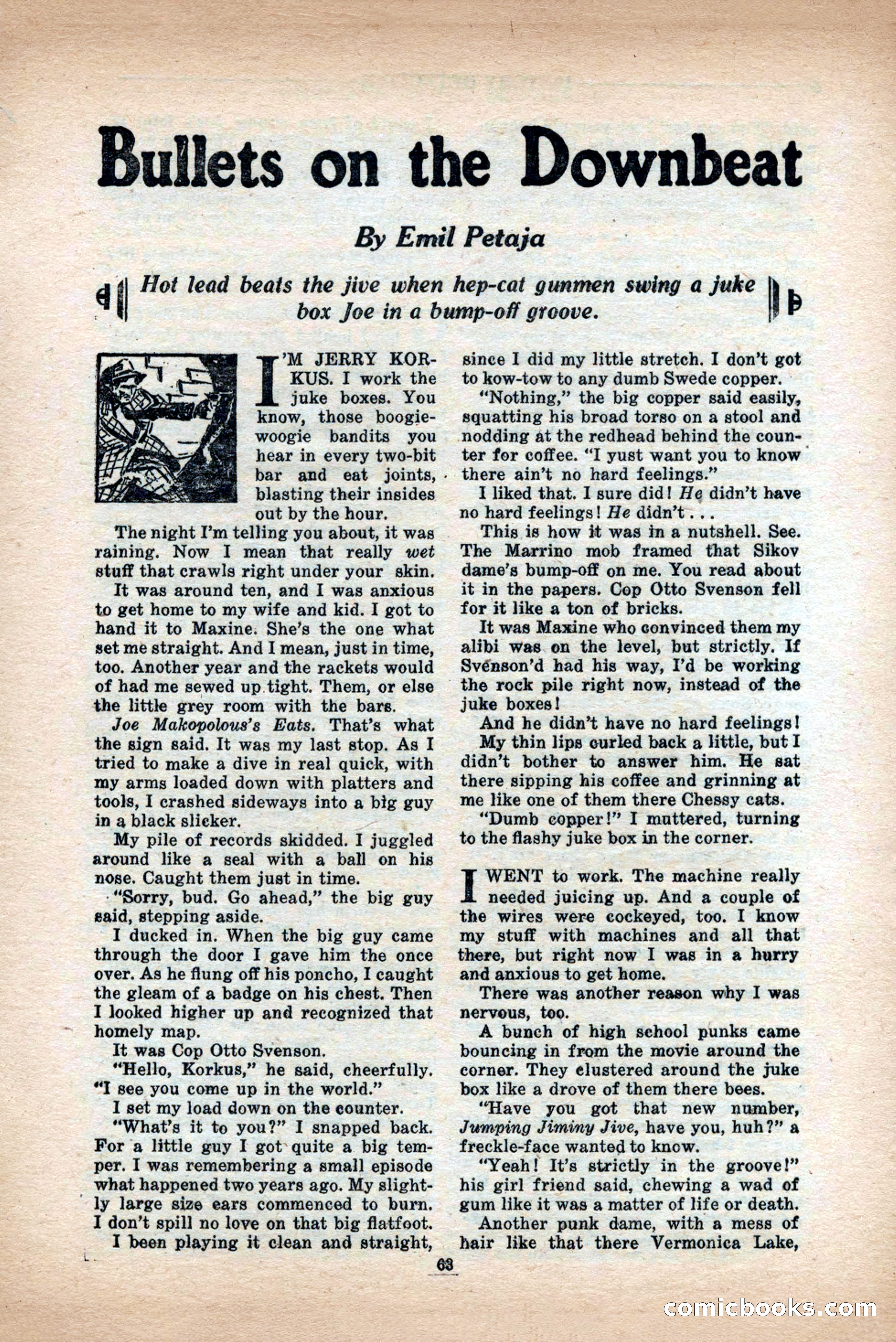 10-Story Detective Magazine Cover — page 65 of 84