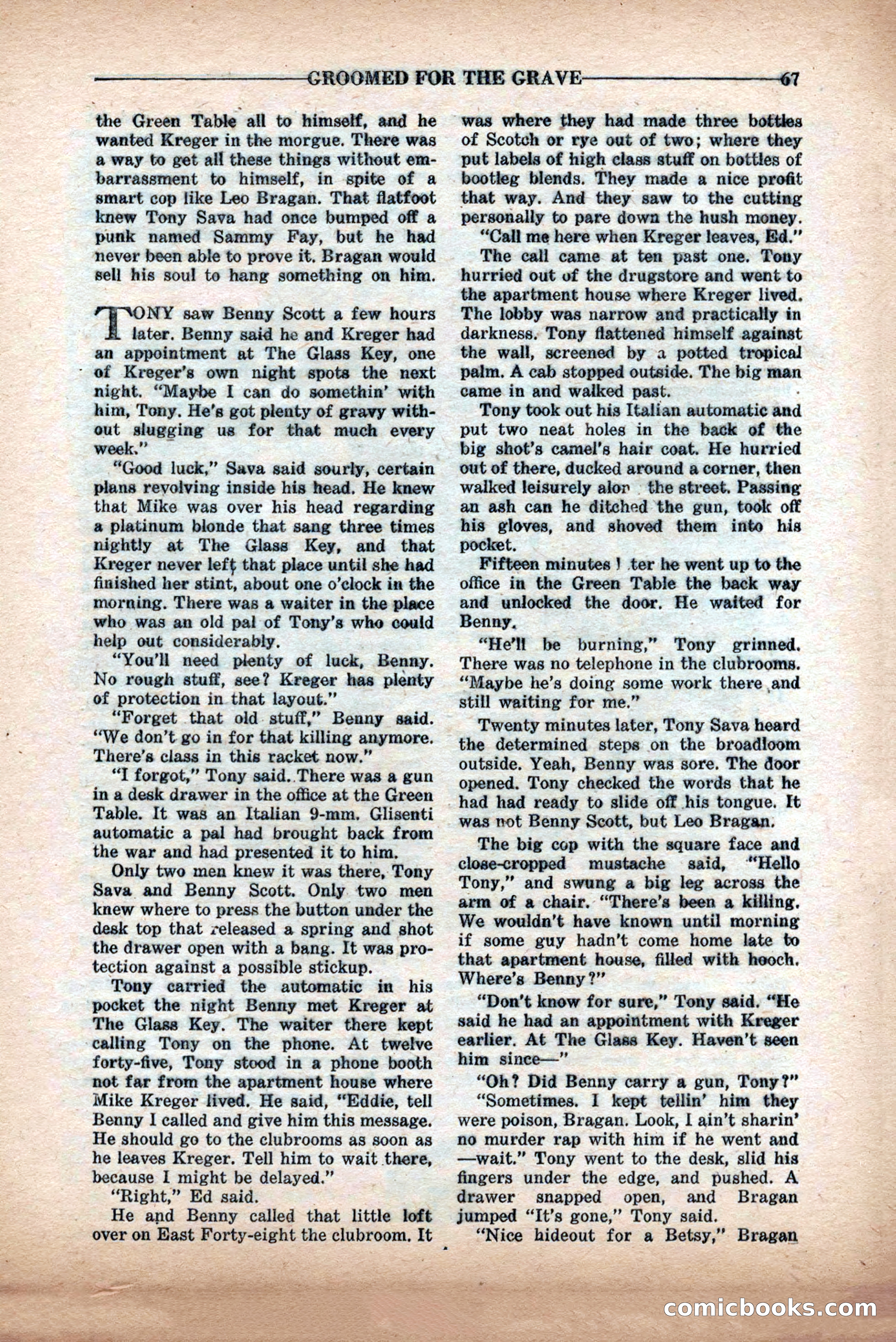 10-Story Detective Magazine Cover — page 69 of 84