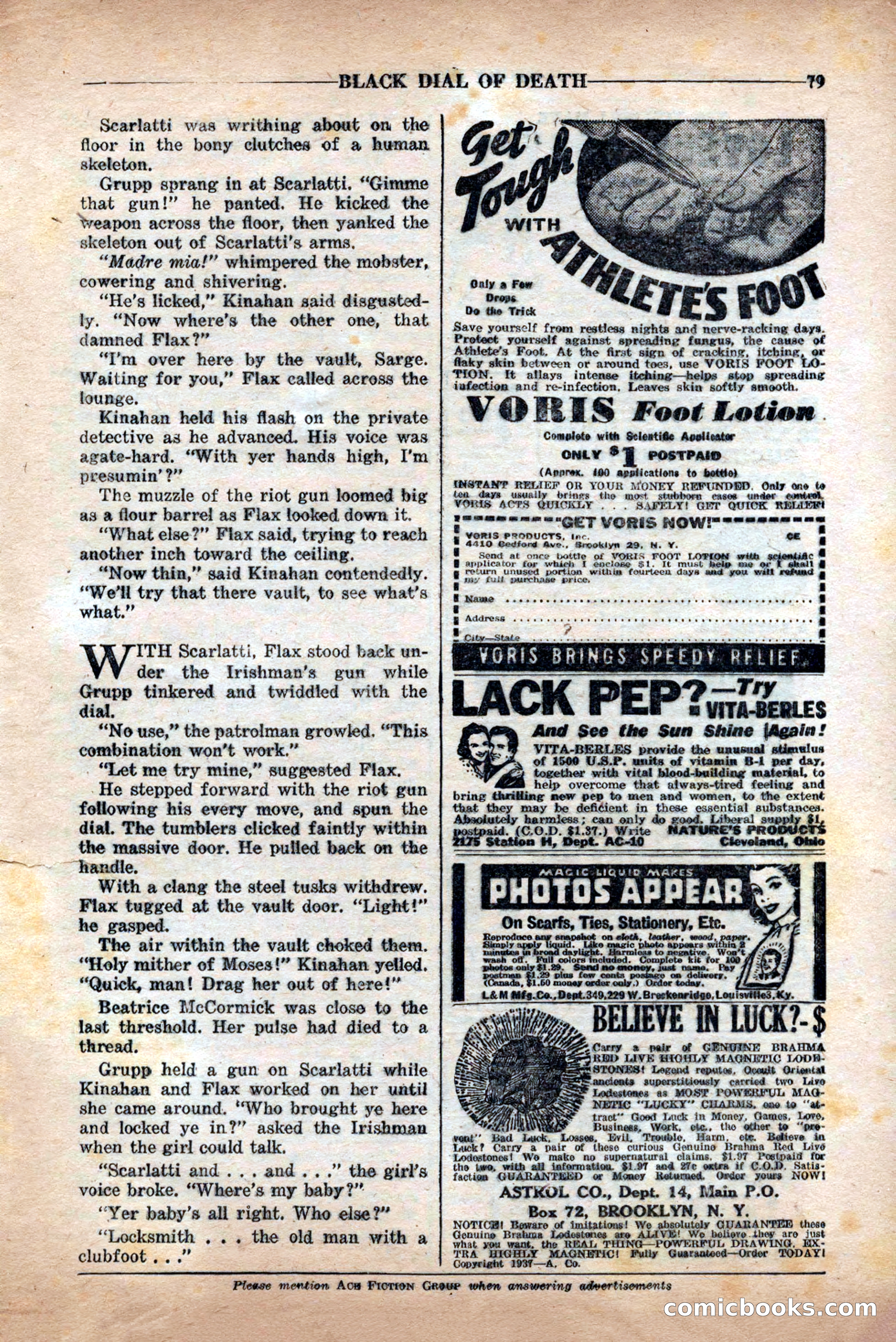 10-Story Detective Magazine Cover — page 81 of 84