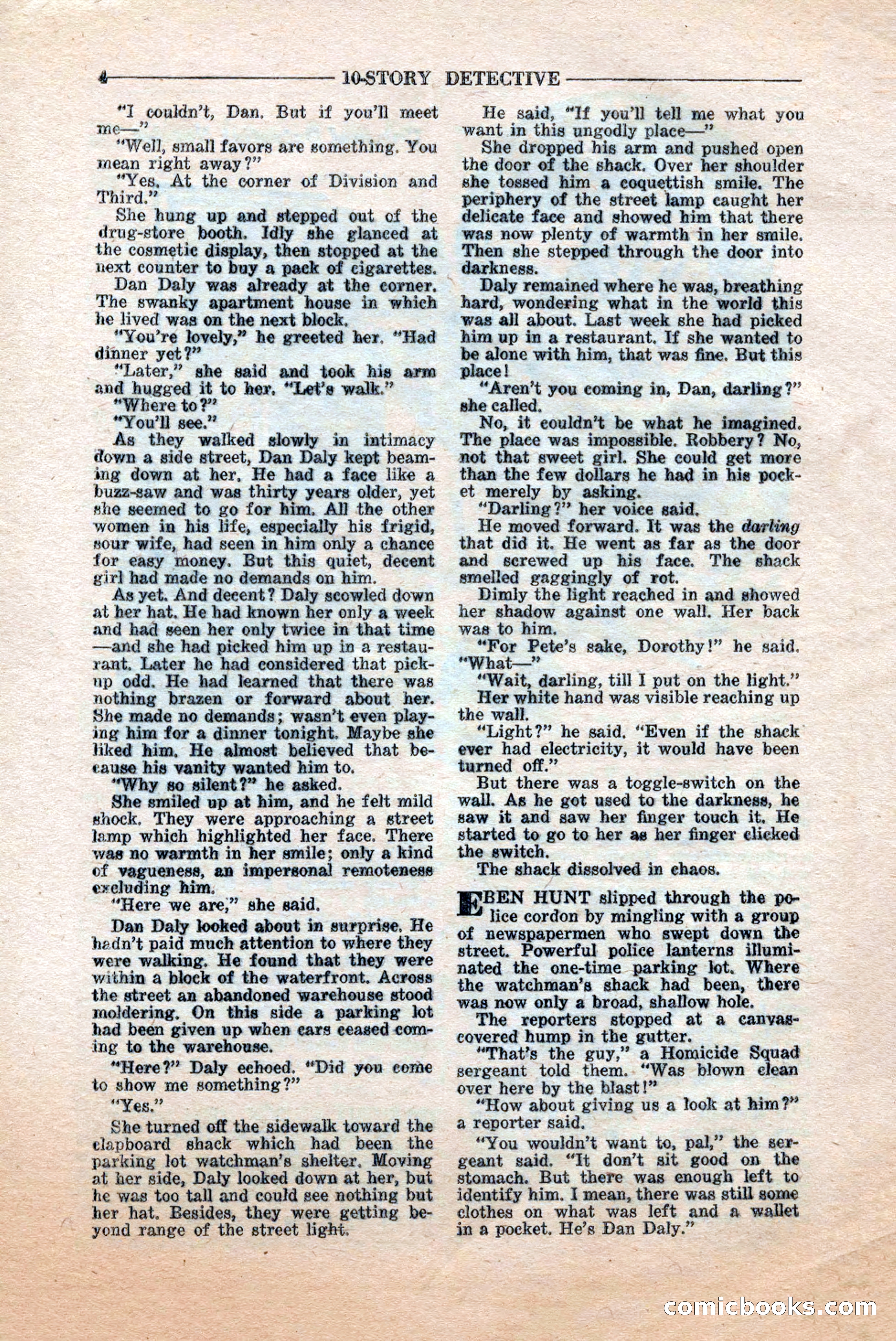 10-Story Detective, June 1945 — page 6 of 68