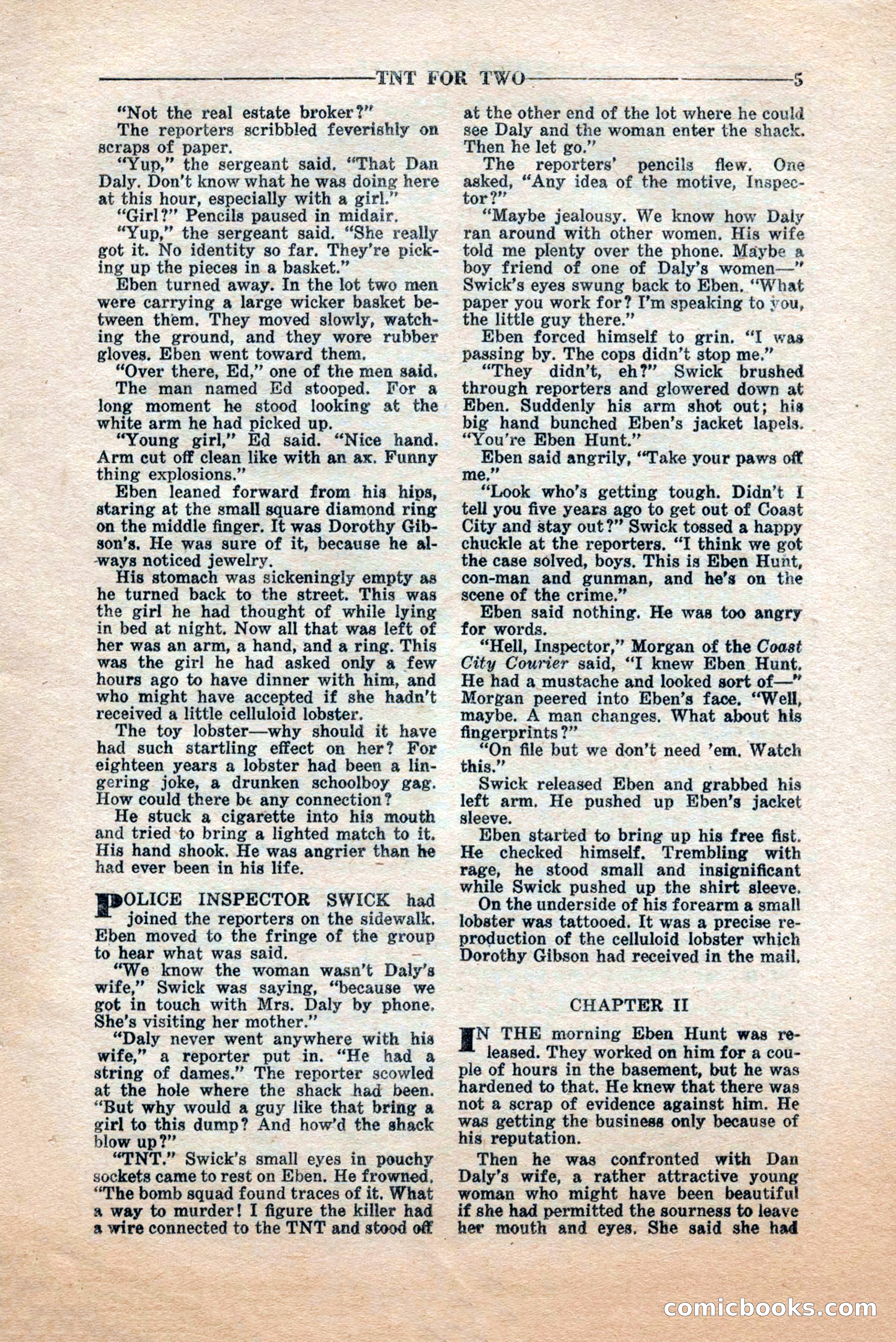 10-Story Detective, June 1945 — page 7 of 68