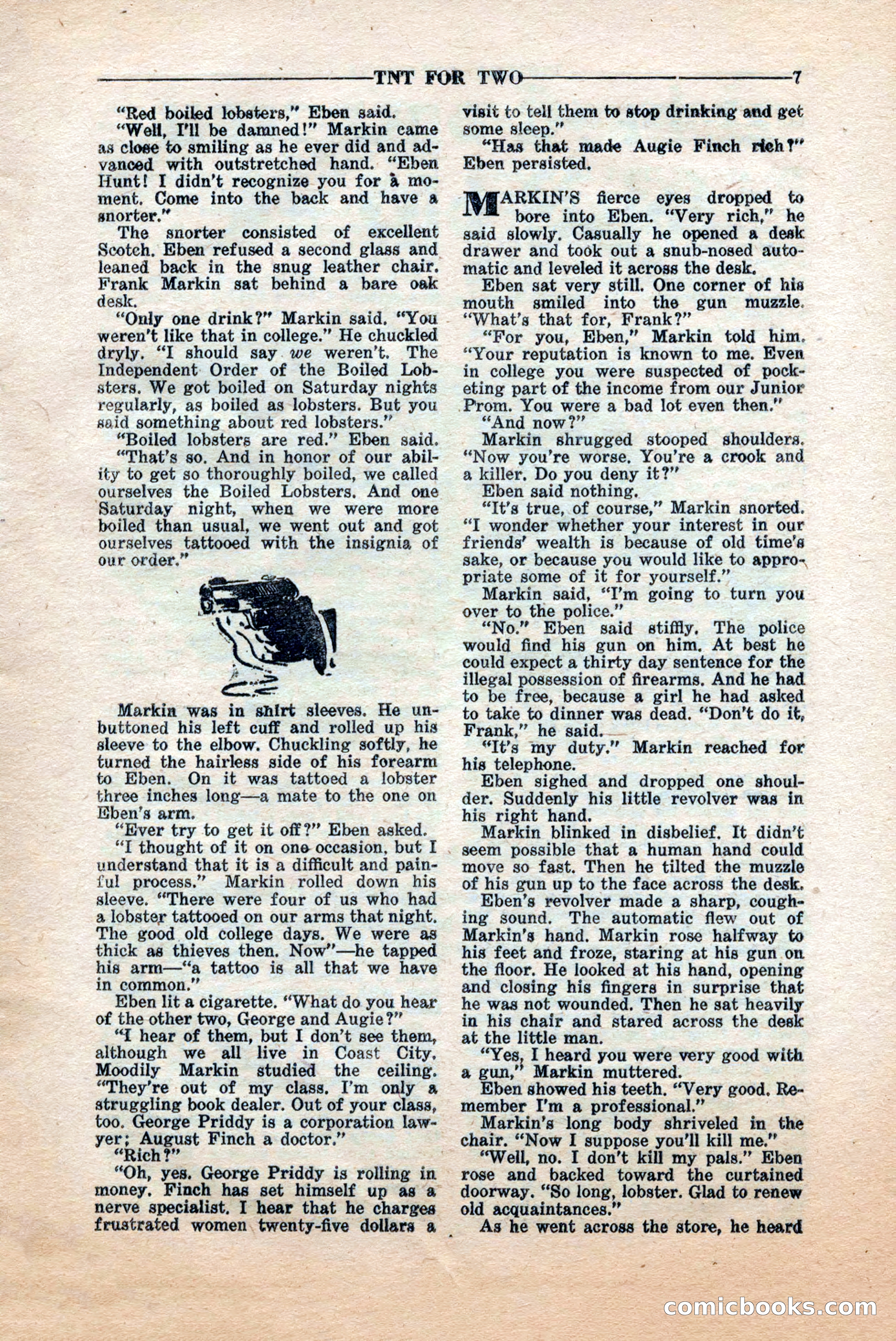 10-Story Detective, June 1945 — page 9 of 68