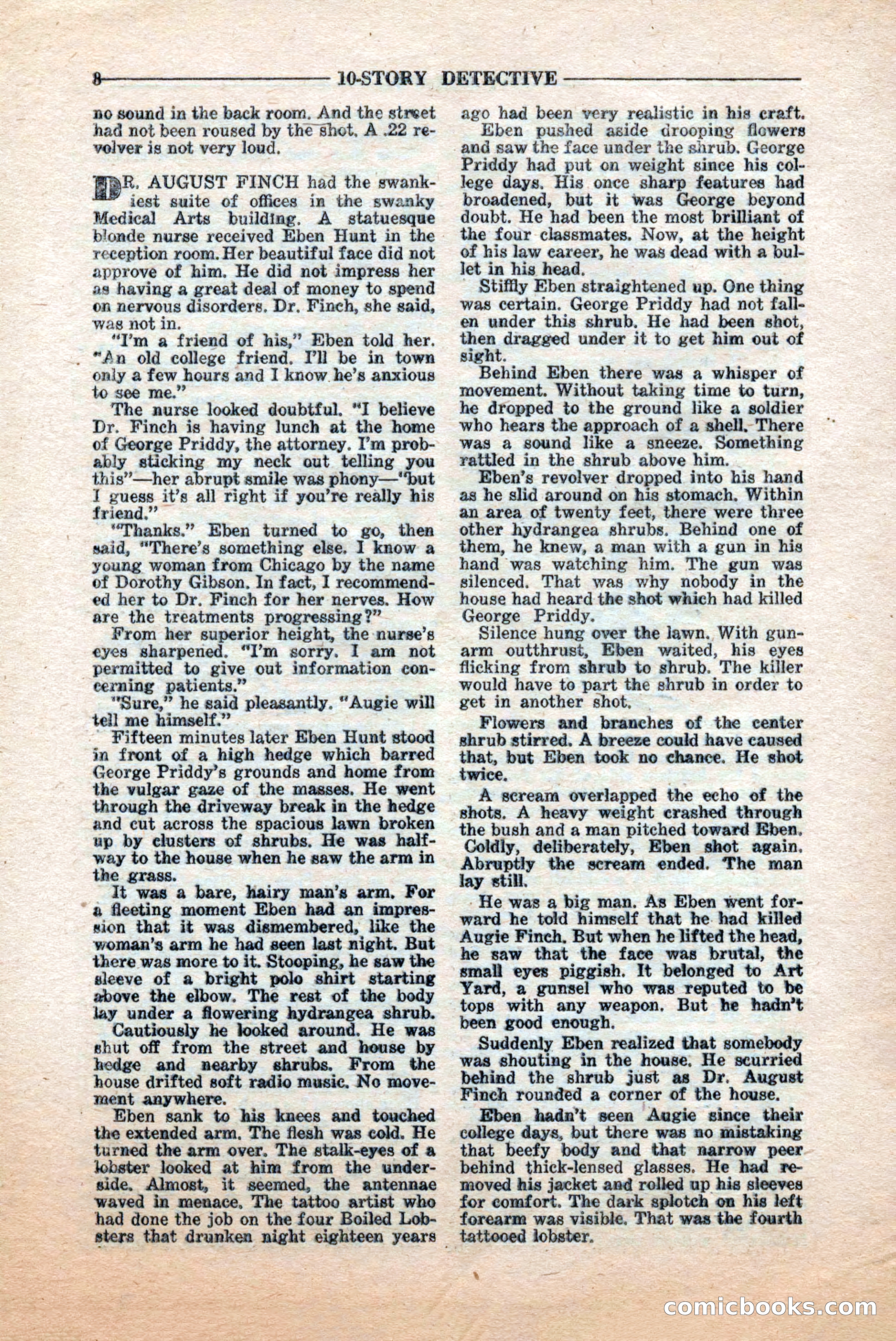 10-Story Detective, June 1945 — page 10 of 68