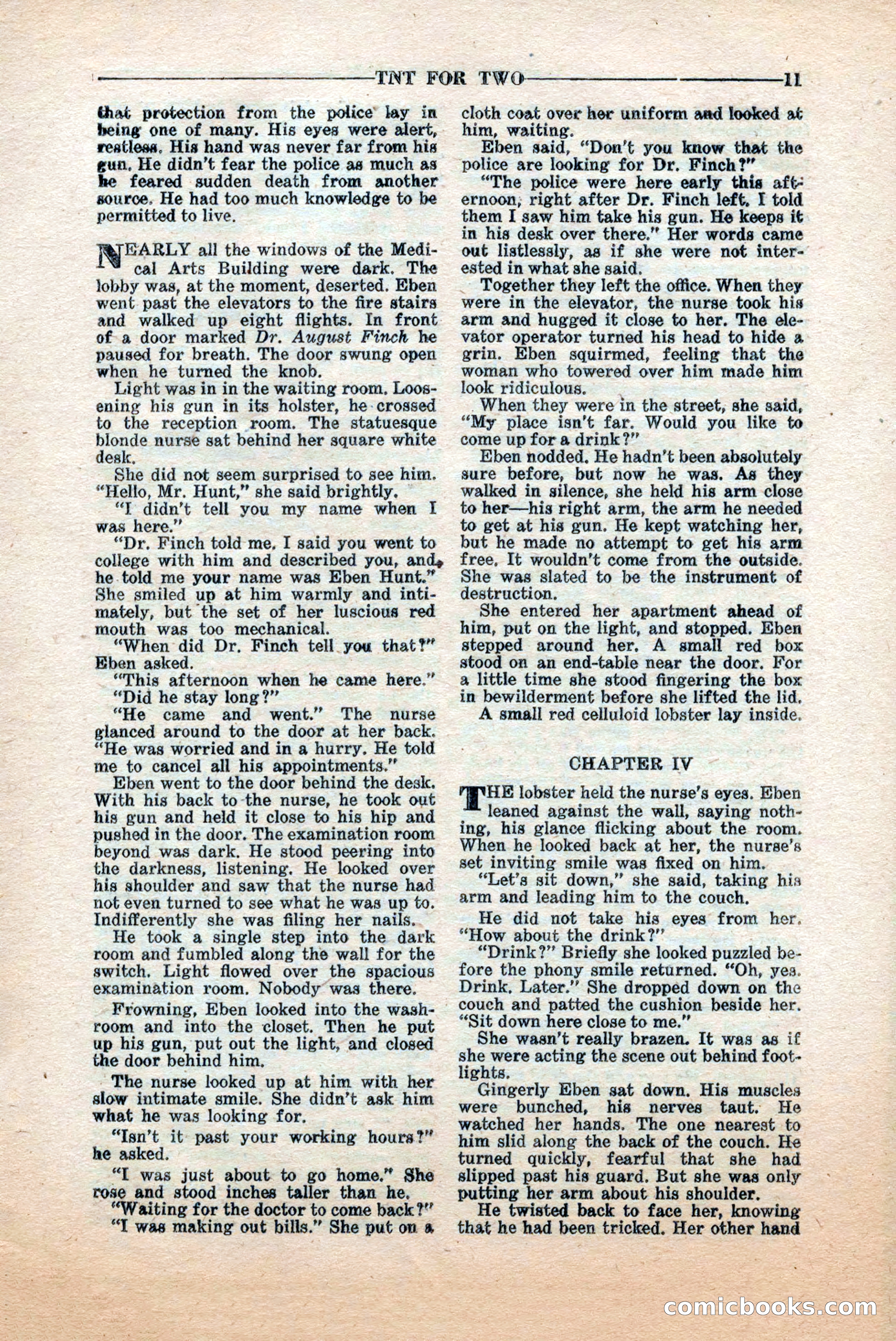 10-Story Detective, June 1945 — page 13 of 68